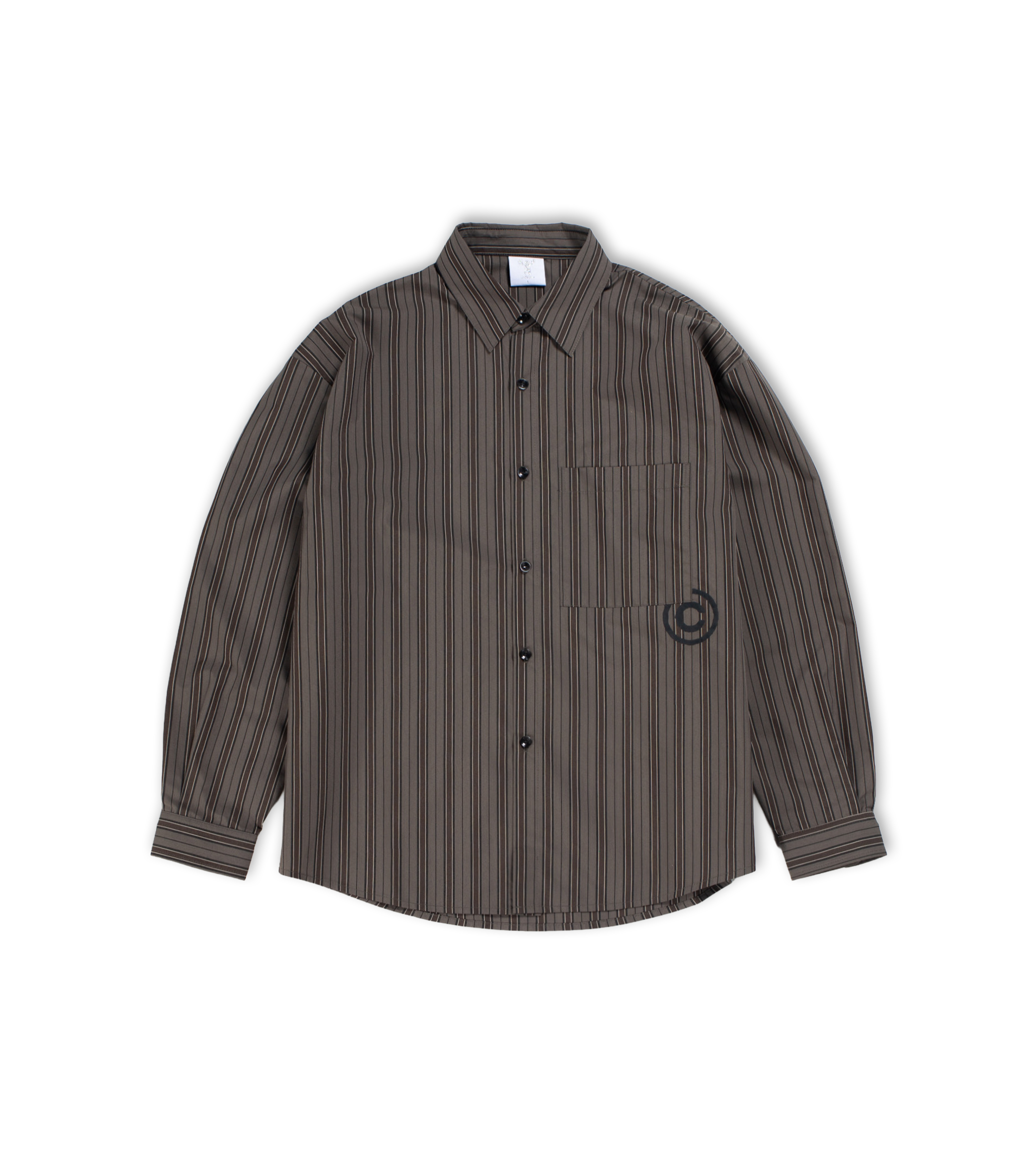Kirwan Striped Shirt - Grey