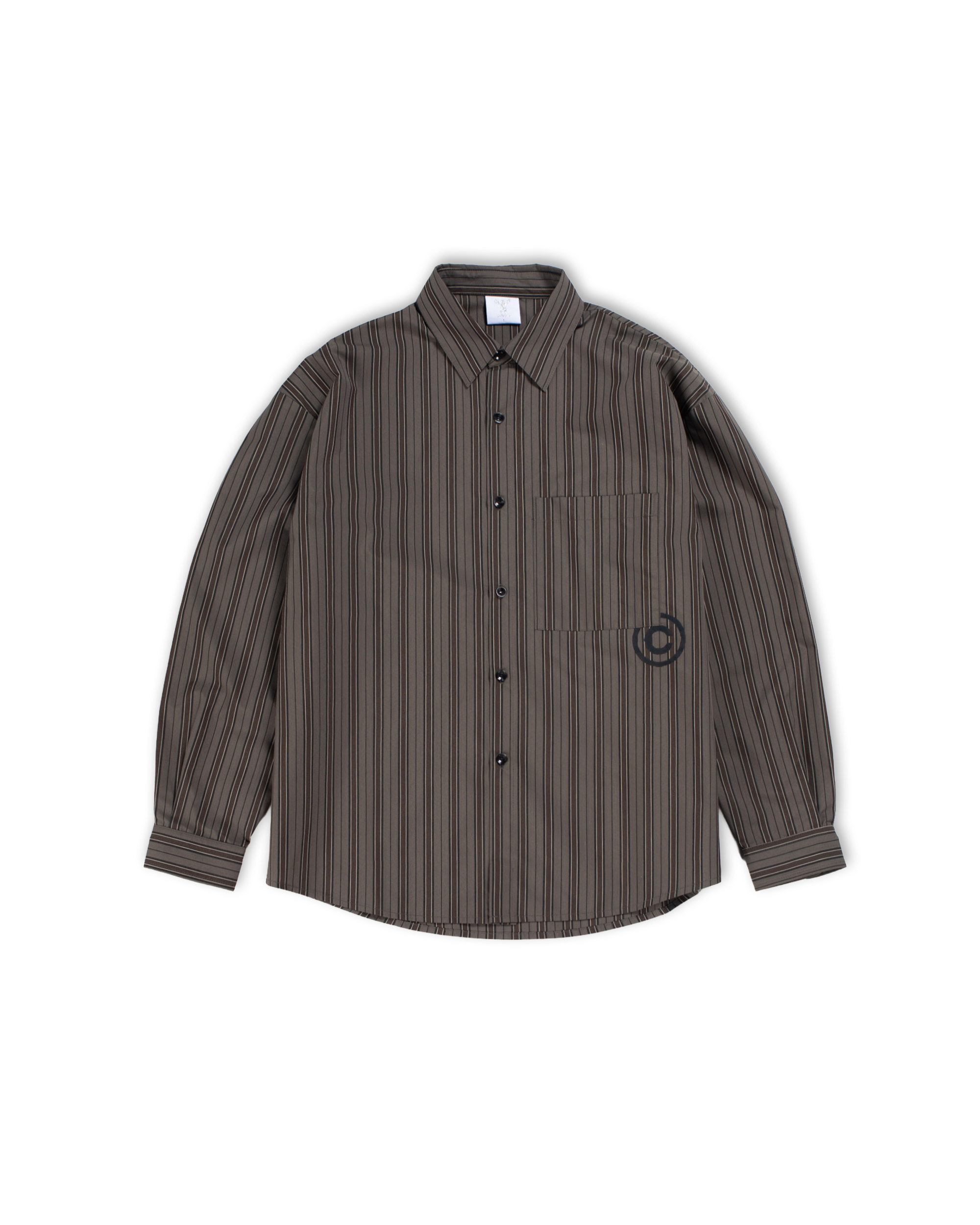 Kirwan Striped Shirt - Grey