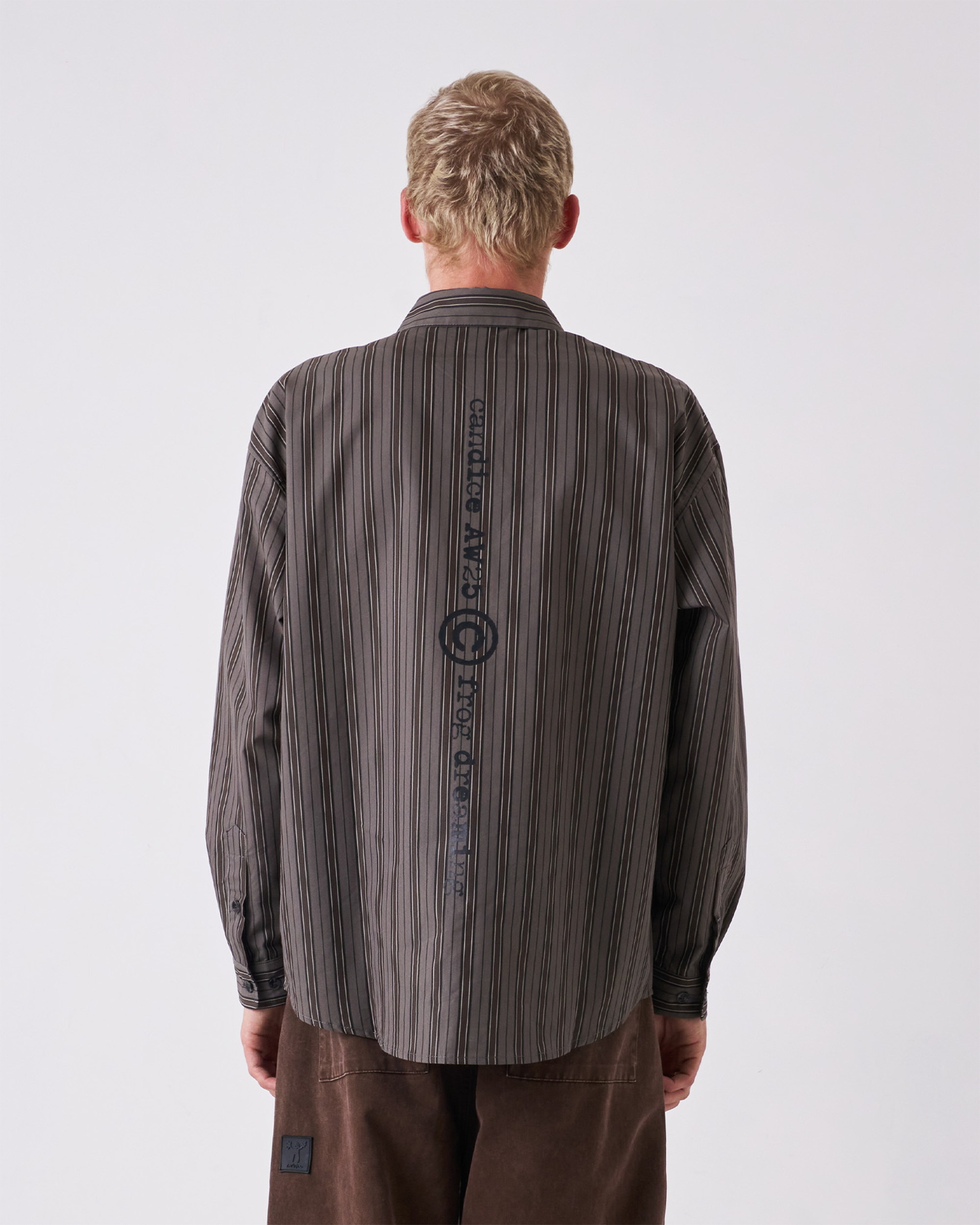 Kirwan Striped Shirt - Grey