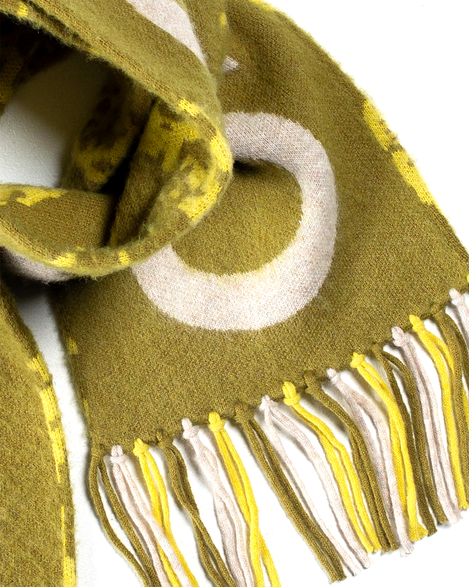 Grande Mohair Scarf - Green