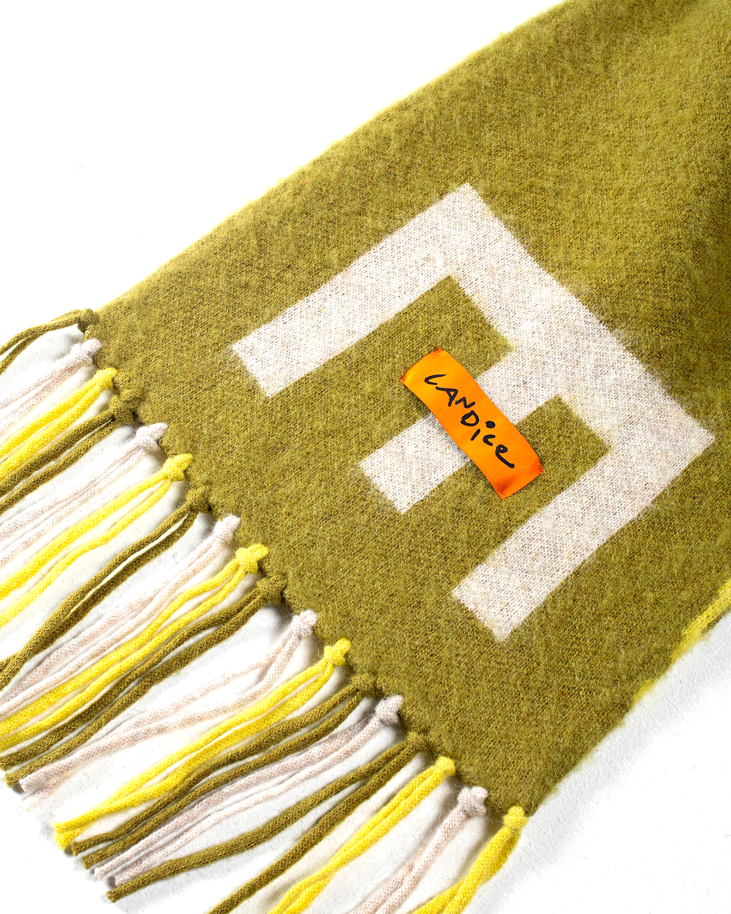 Grande Mohair Scarf - Green