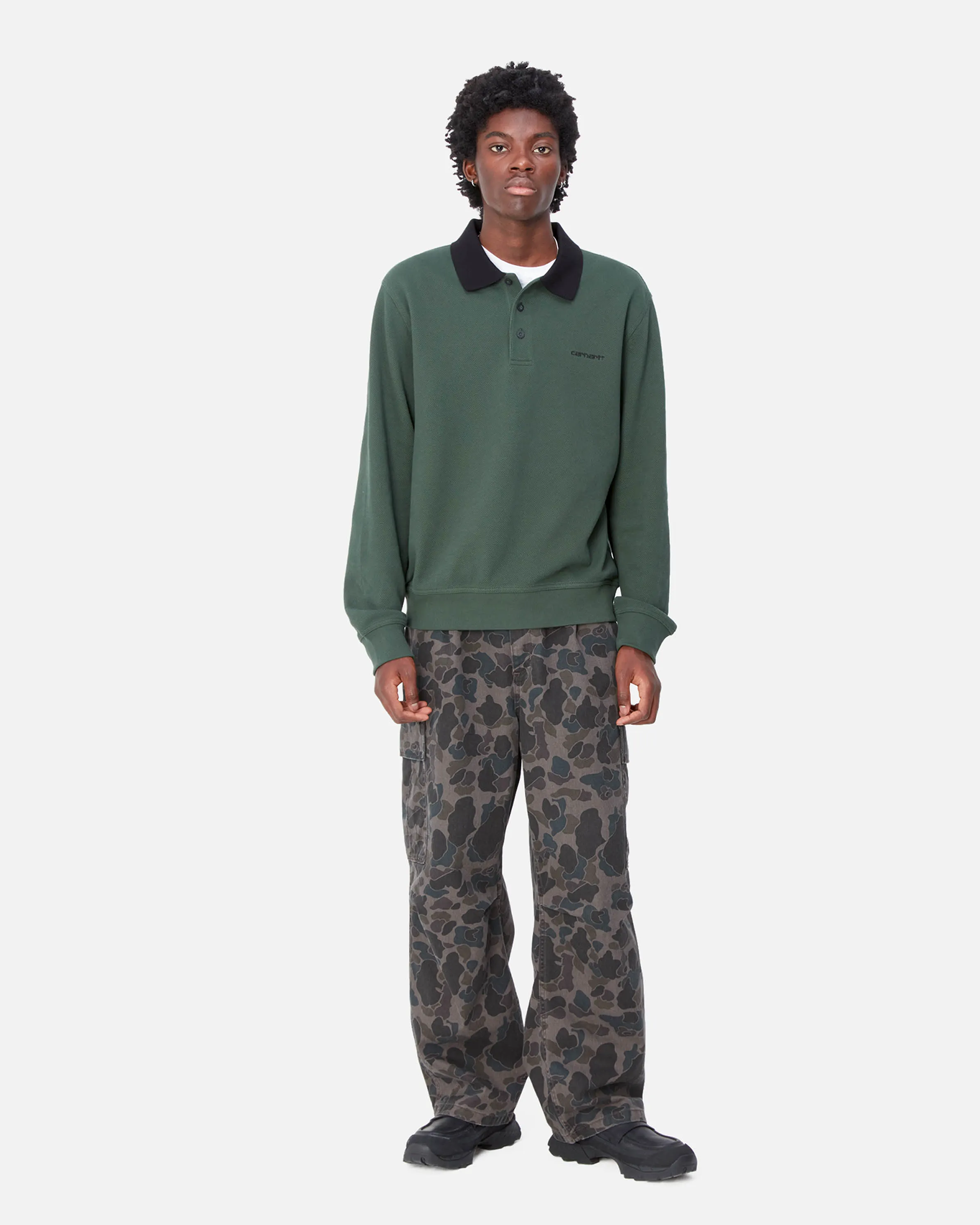 Cole Cargo Pant - Camo Duck / Grey