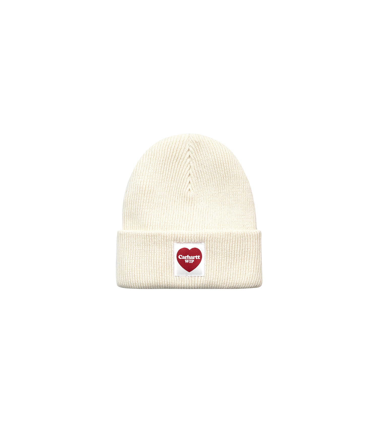 Heart Beanie - Natural