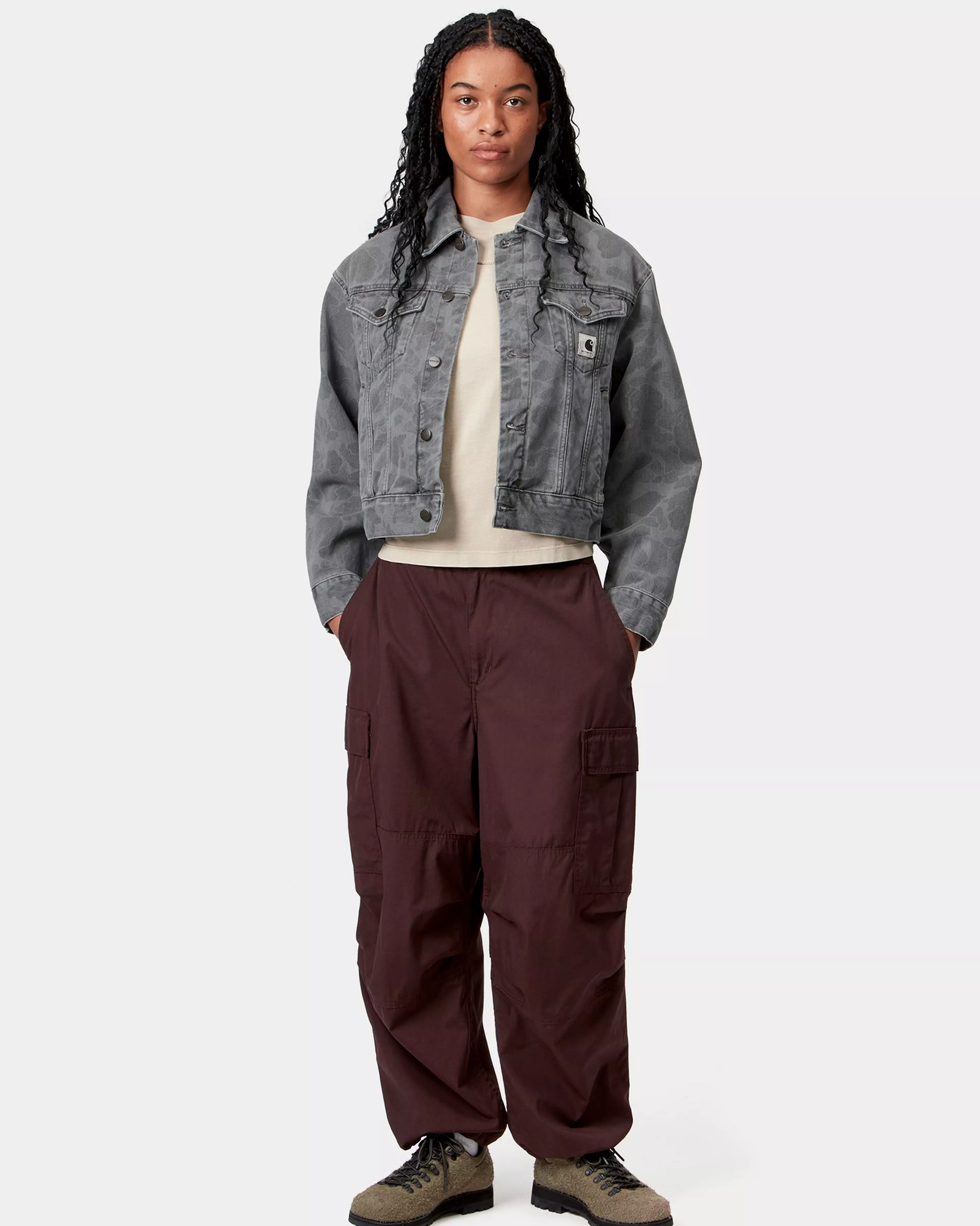 Women's Duck Orell Jacket - Camo Duck / Black