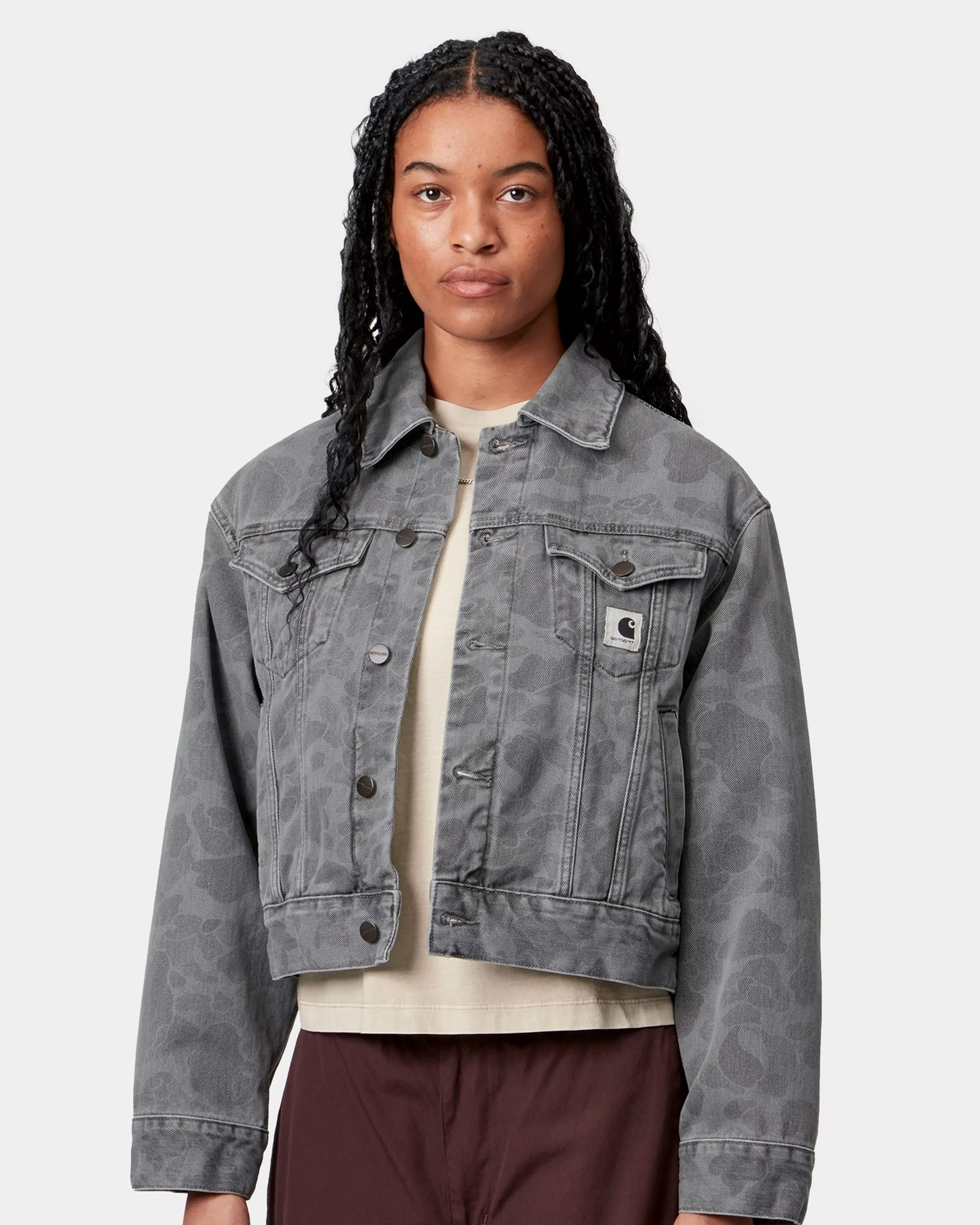 Women's Duck Orell Jacket - Camo Duck / Black