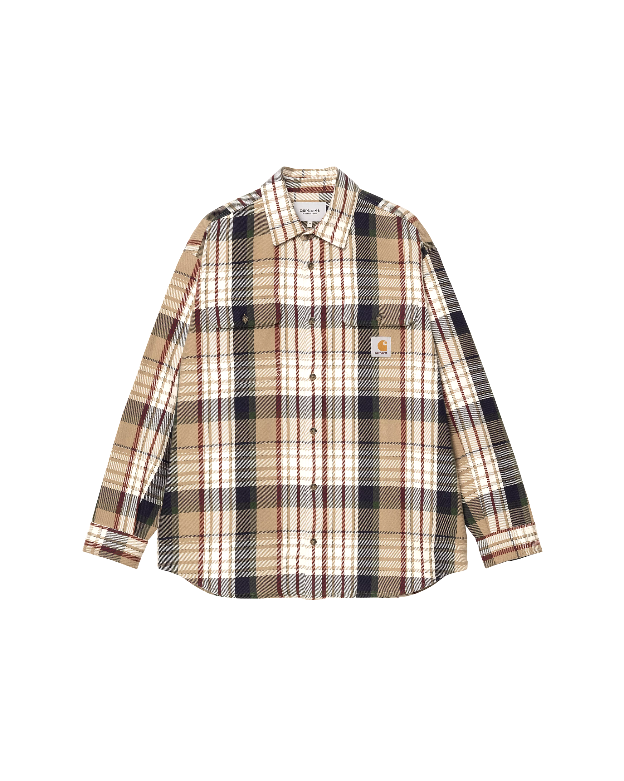 L/S Tamblyn Shirt - Tamblyn Check / Leather