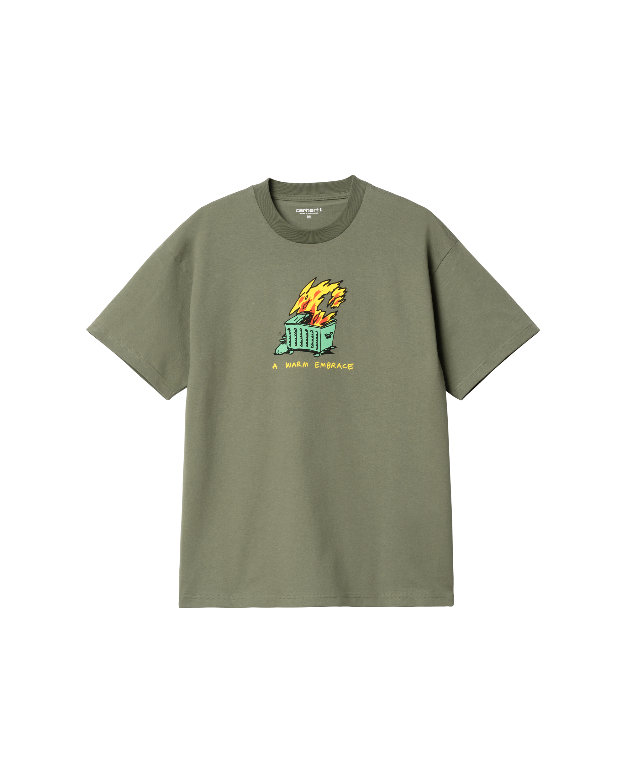 S/S Warm Embrace T-Shirt - Dollar Green