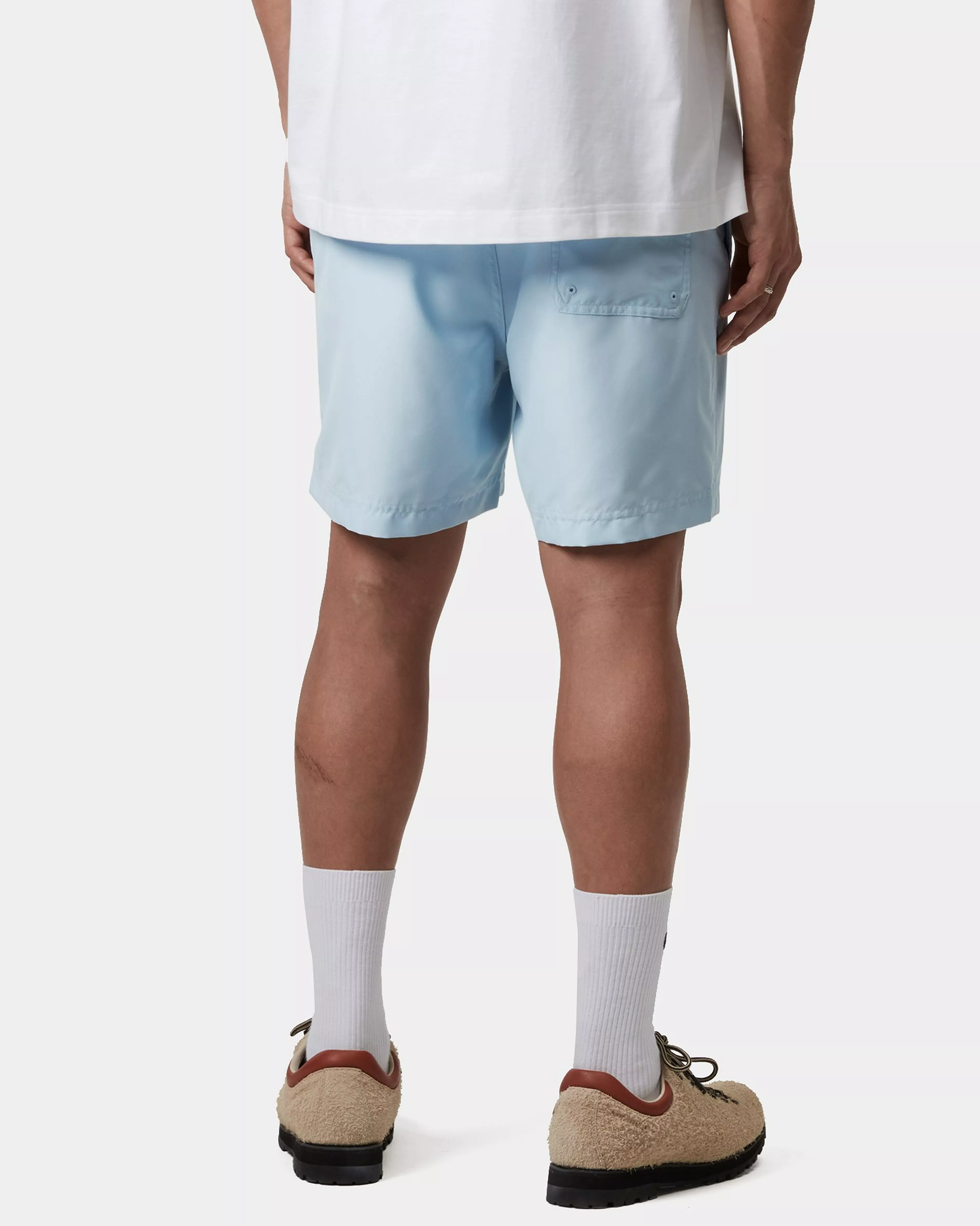 Chase Swim Trunks - Air Sky / Gold