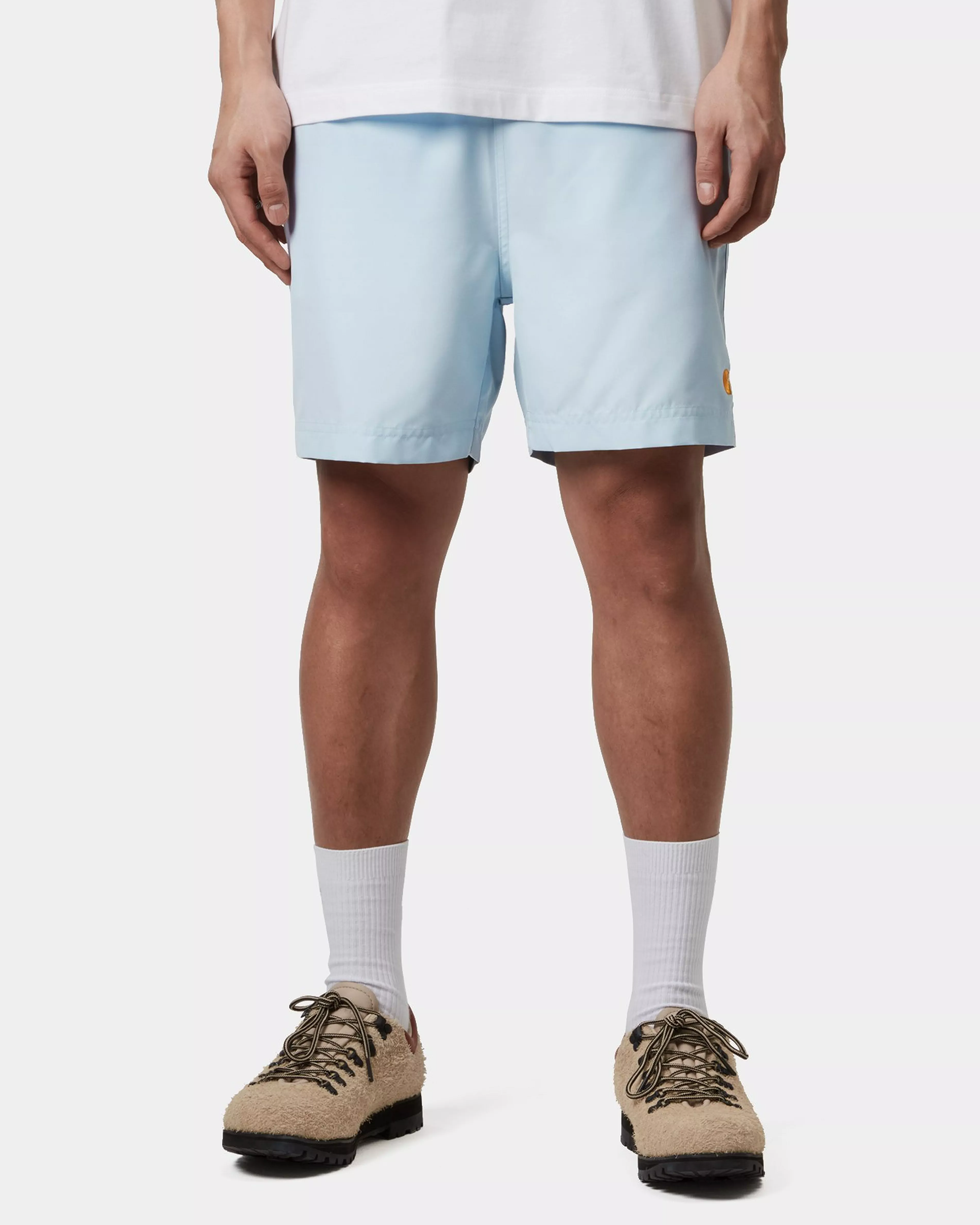 Chase Swim Trunks - Air Sky / Gold
