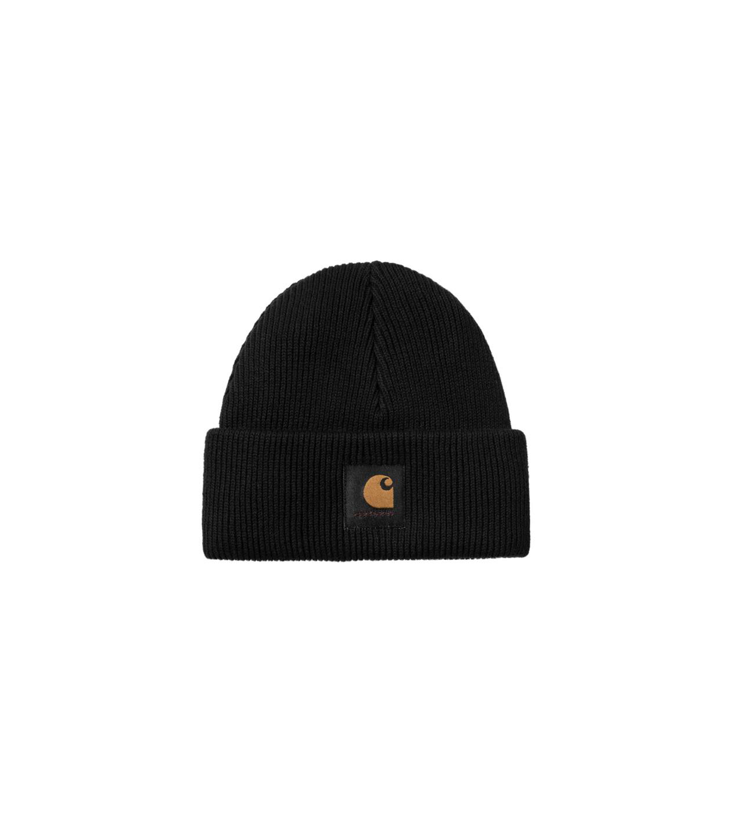 Nelson Beanie - Black garment dyed