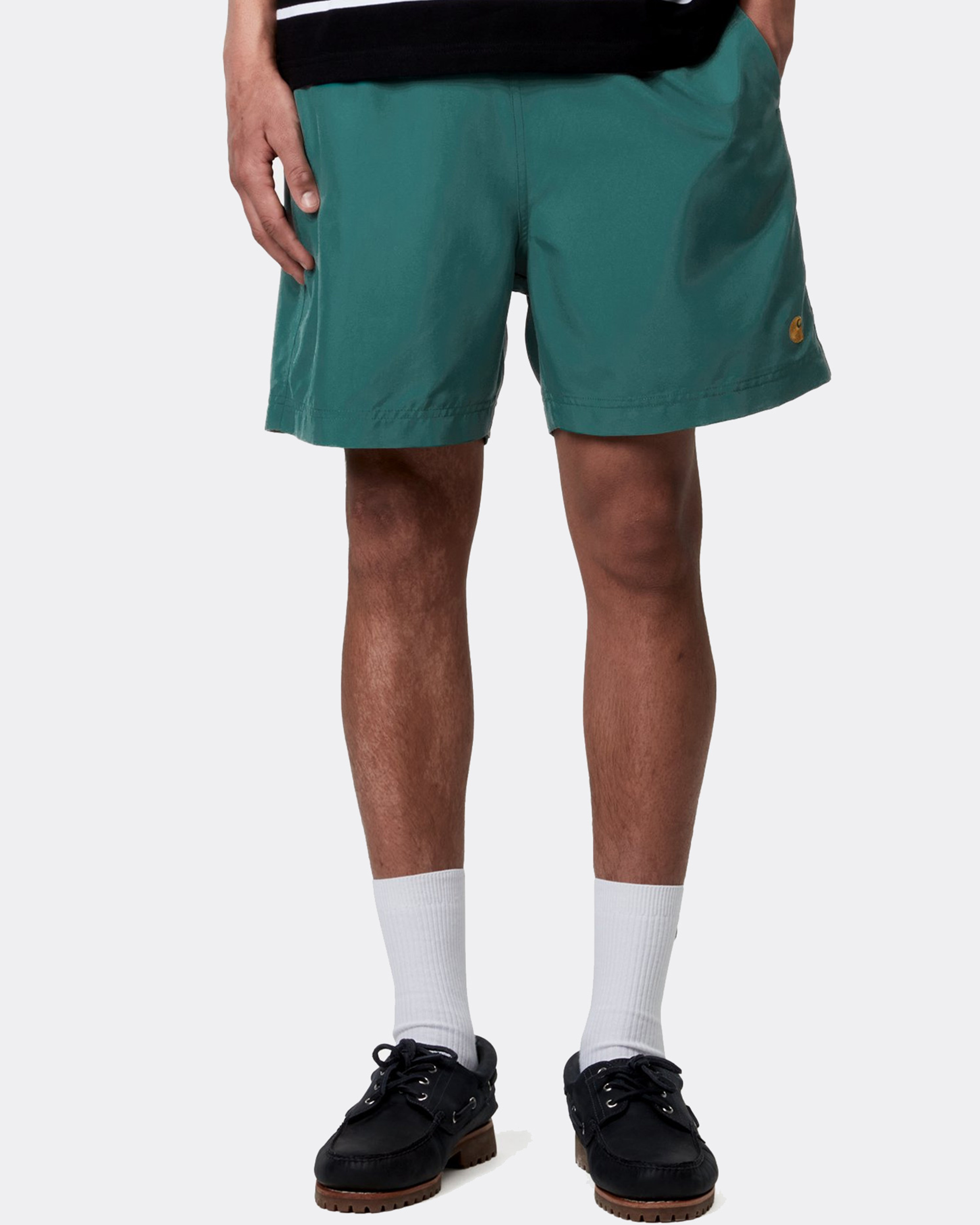 Chase Swim Trunks - Rainforest / Gold