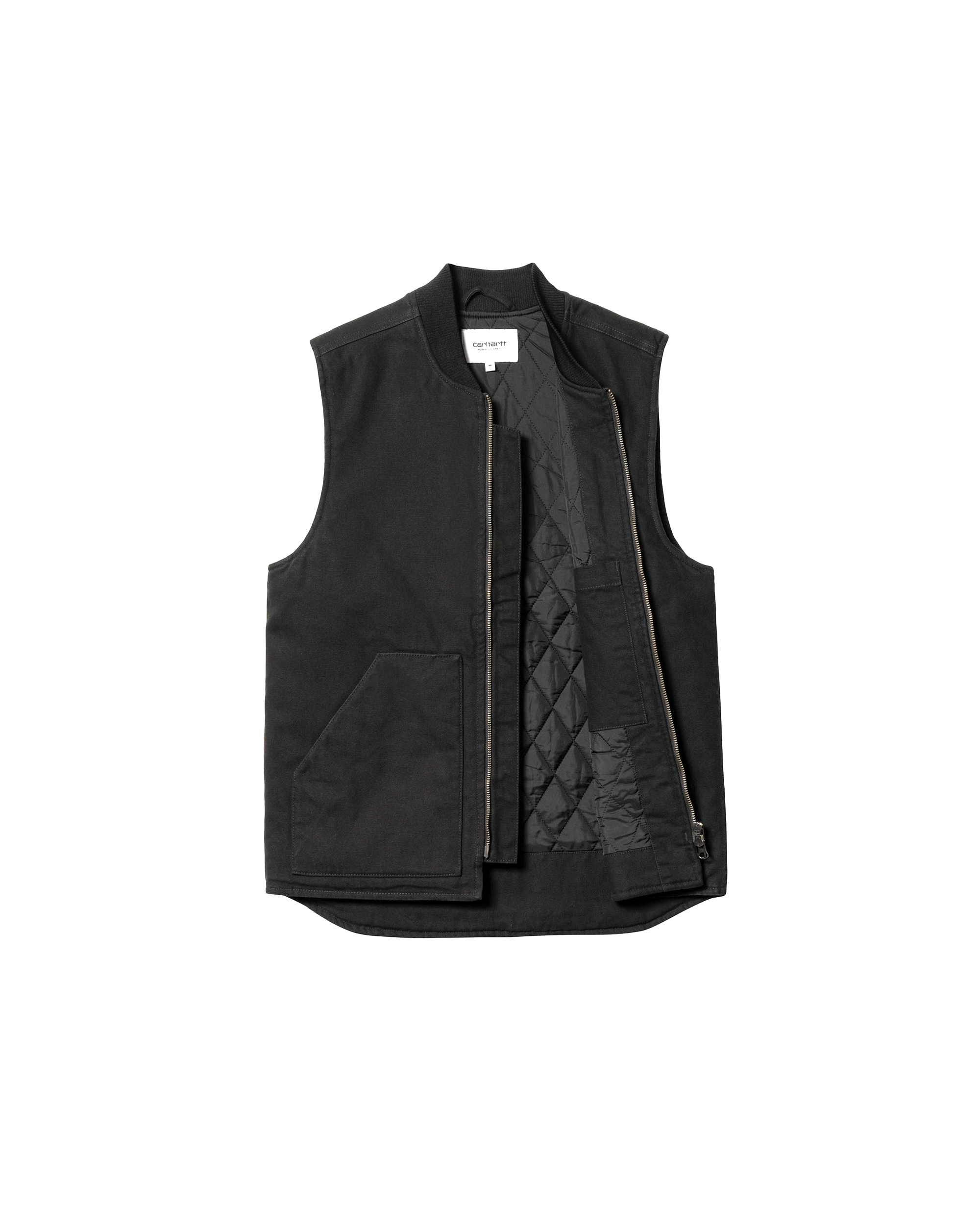 Vest - Heavy Stone Wash Black