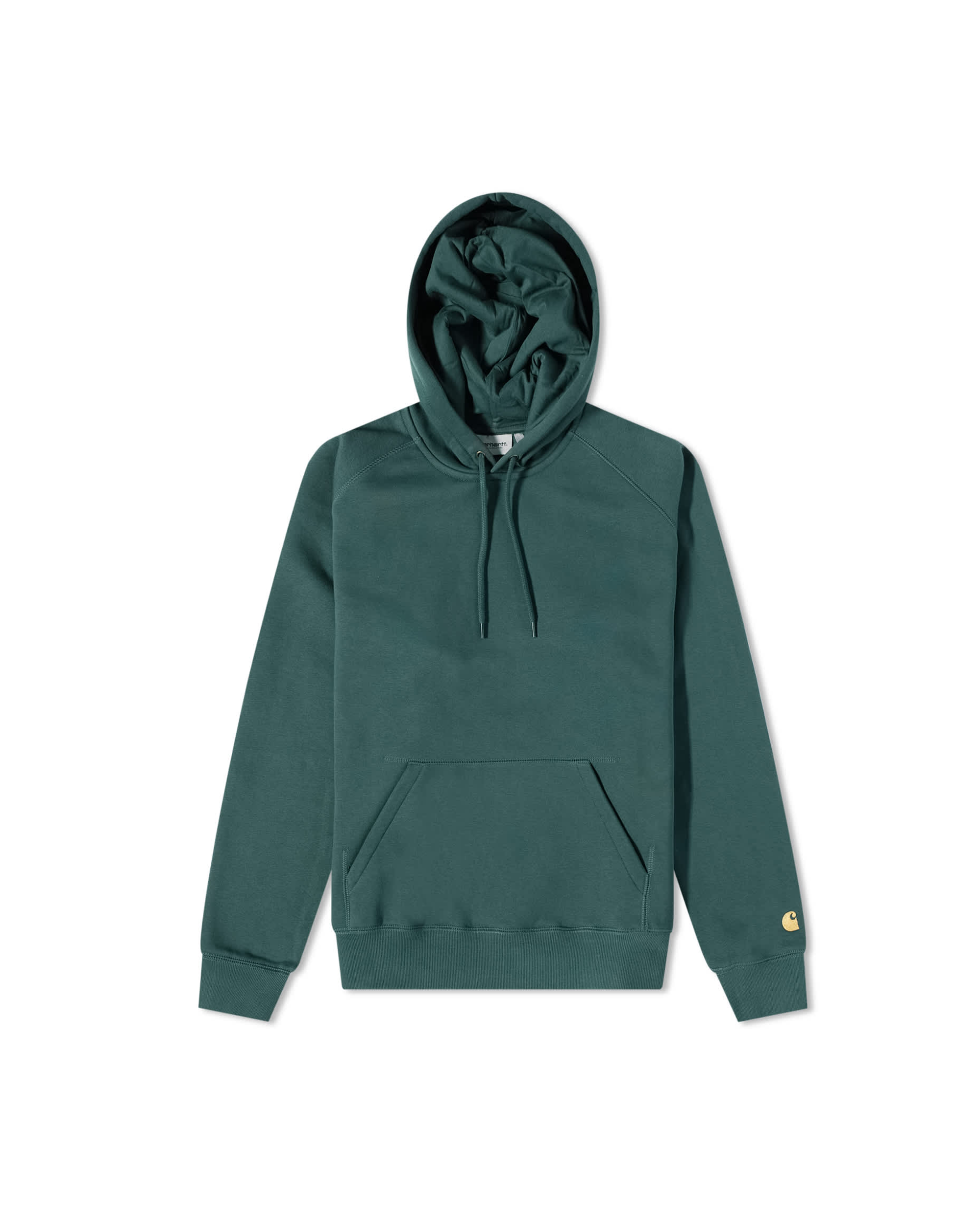 Hooded Chase Sweat - Discovery Green / Gold