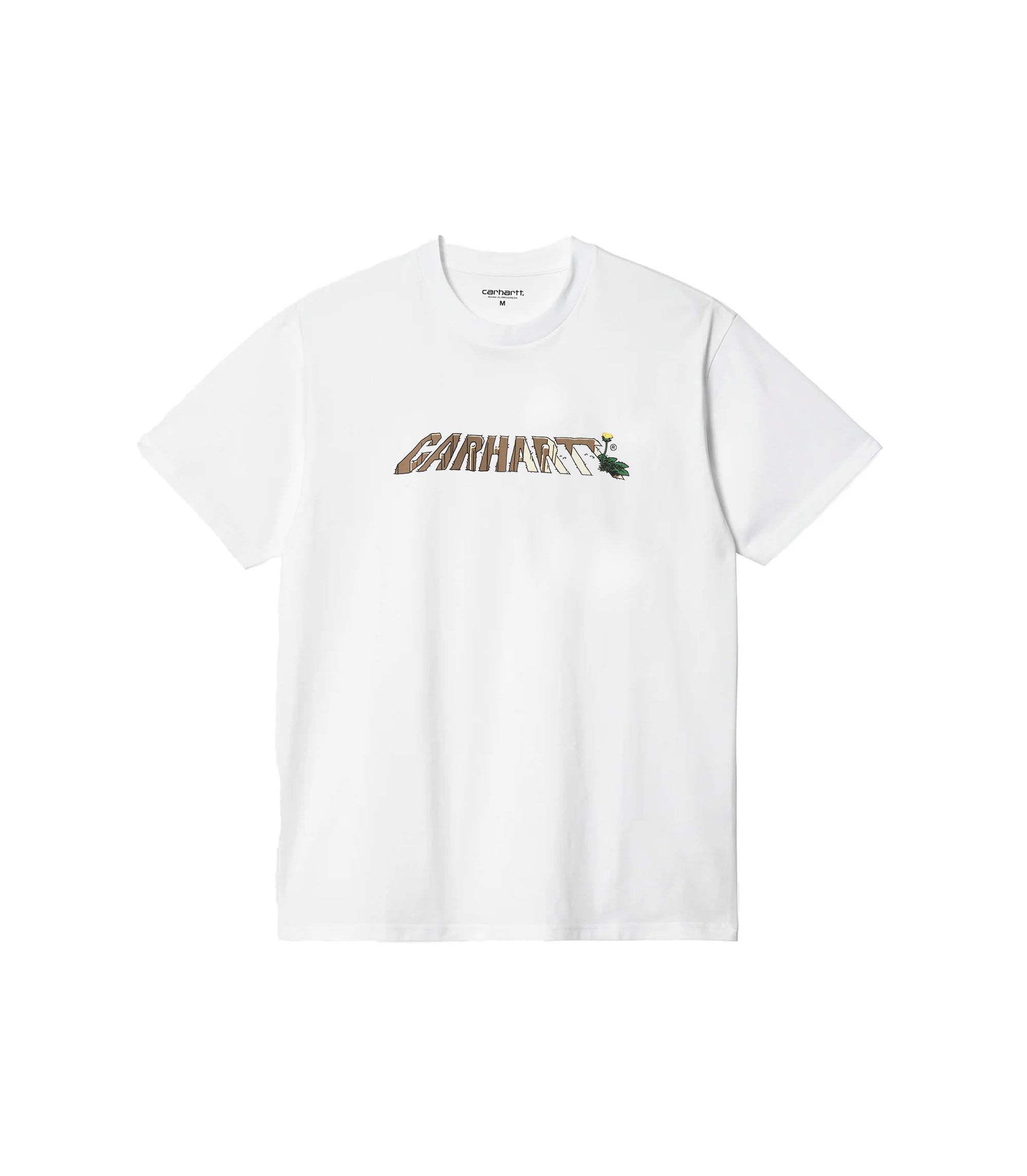 S/S Dandelion Script T-Shirt - White