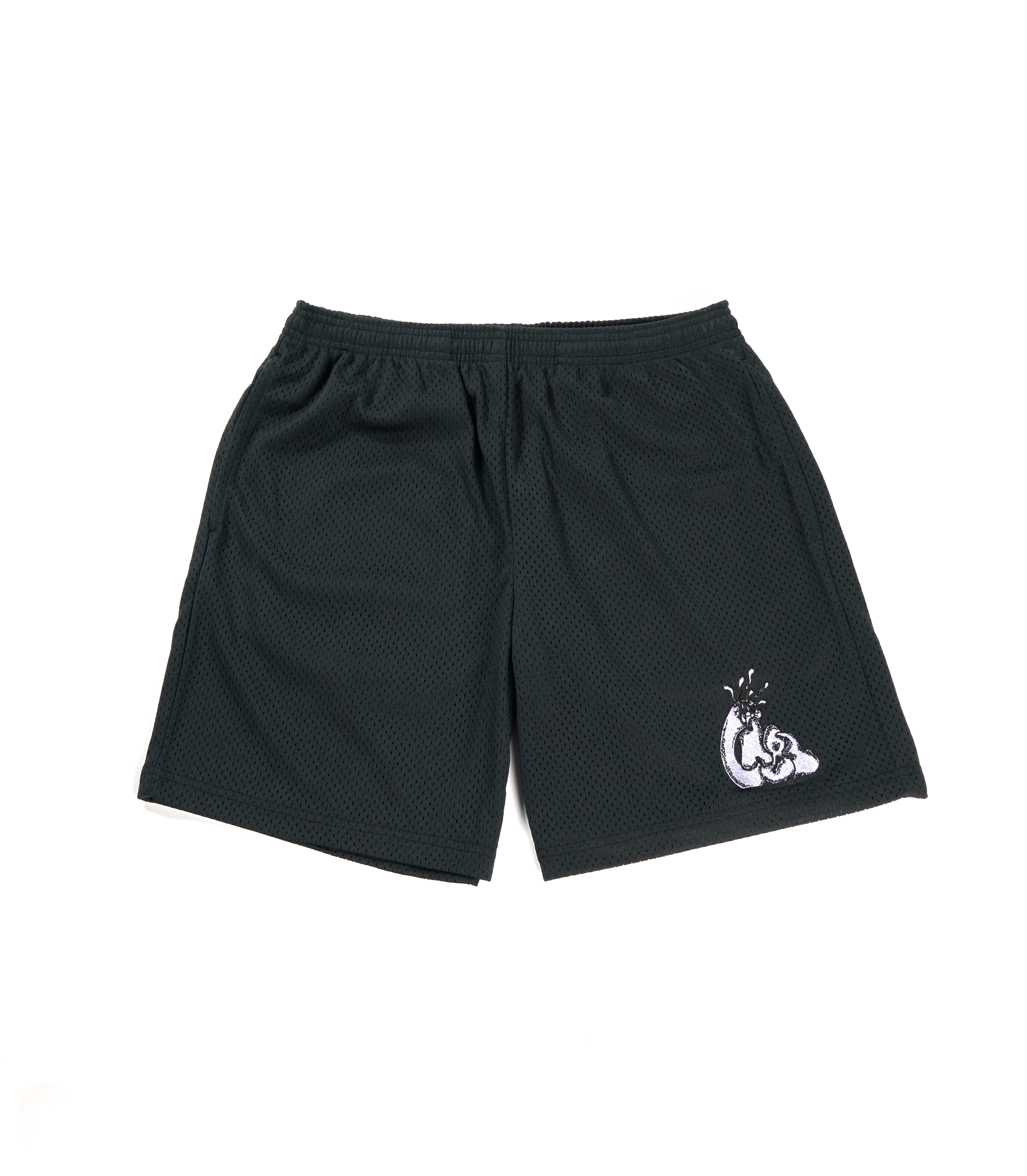 Seeking Mesh Shorts - Black