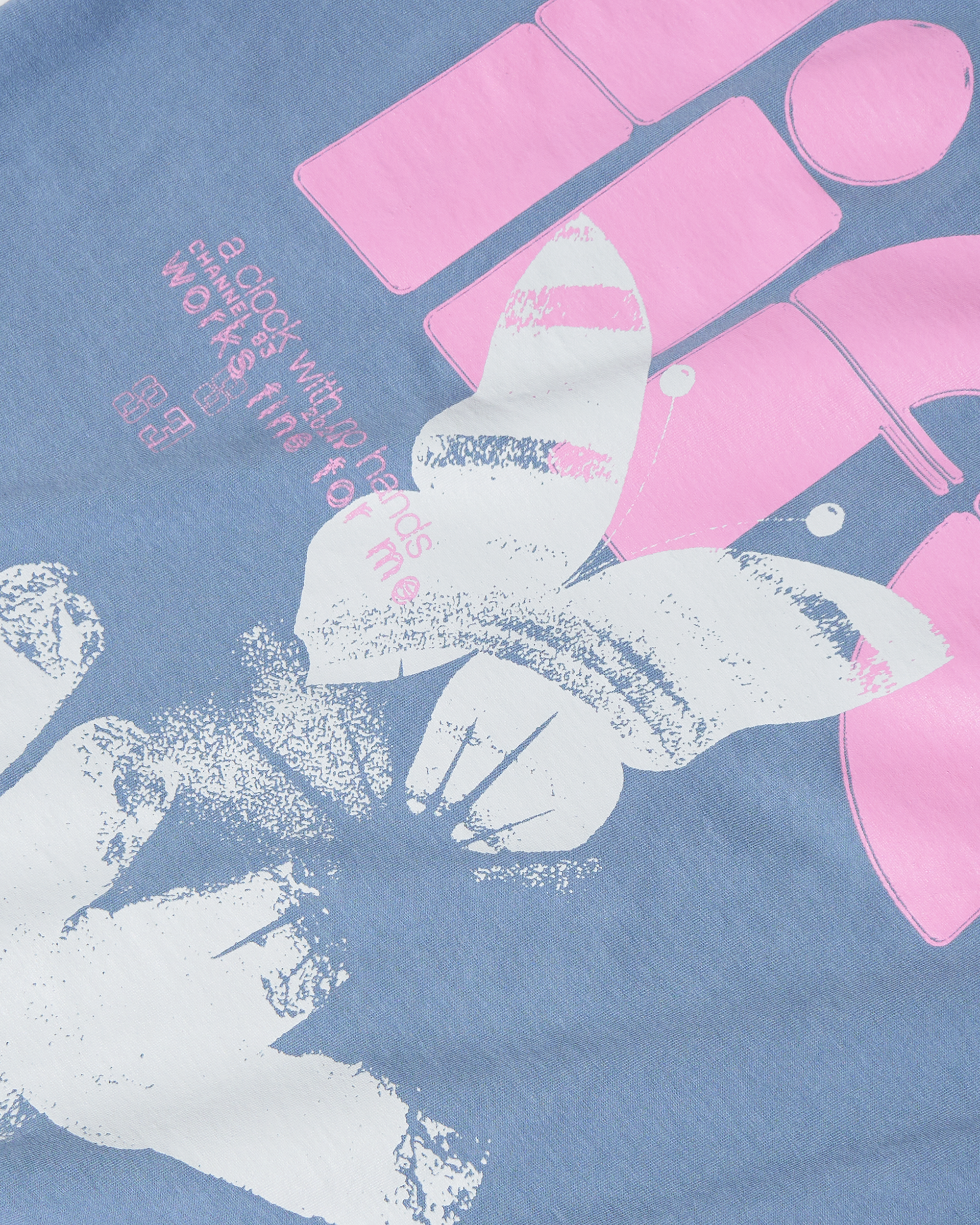 Life T-shirt - Clear Blue