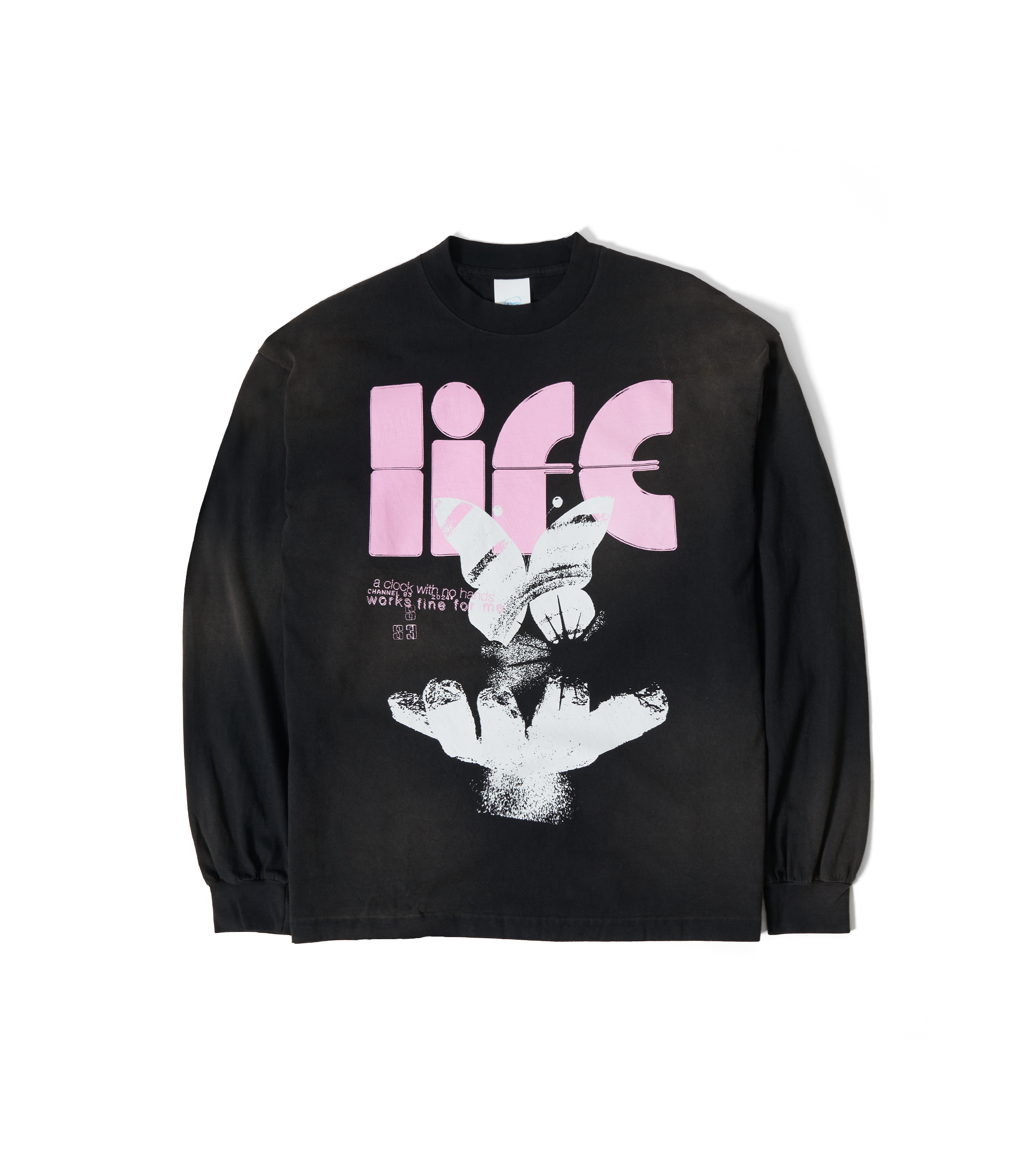 Life L/S T-shirt - Cold Brew Dyed