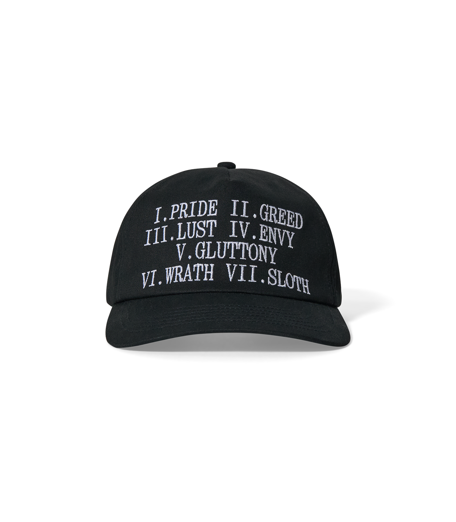Seven Sins Hat - Black