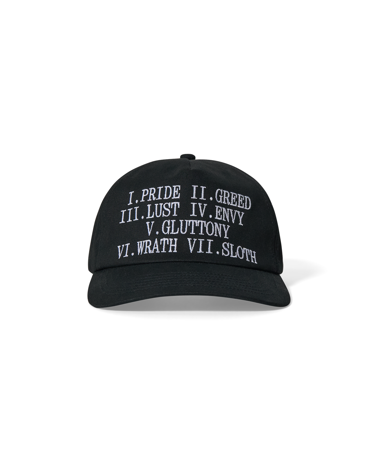Seven Sins Hat - Black