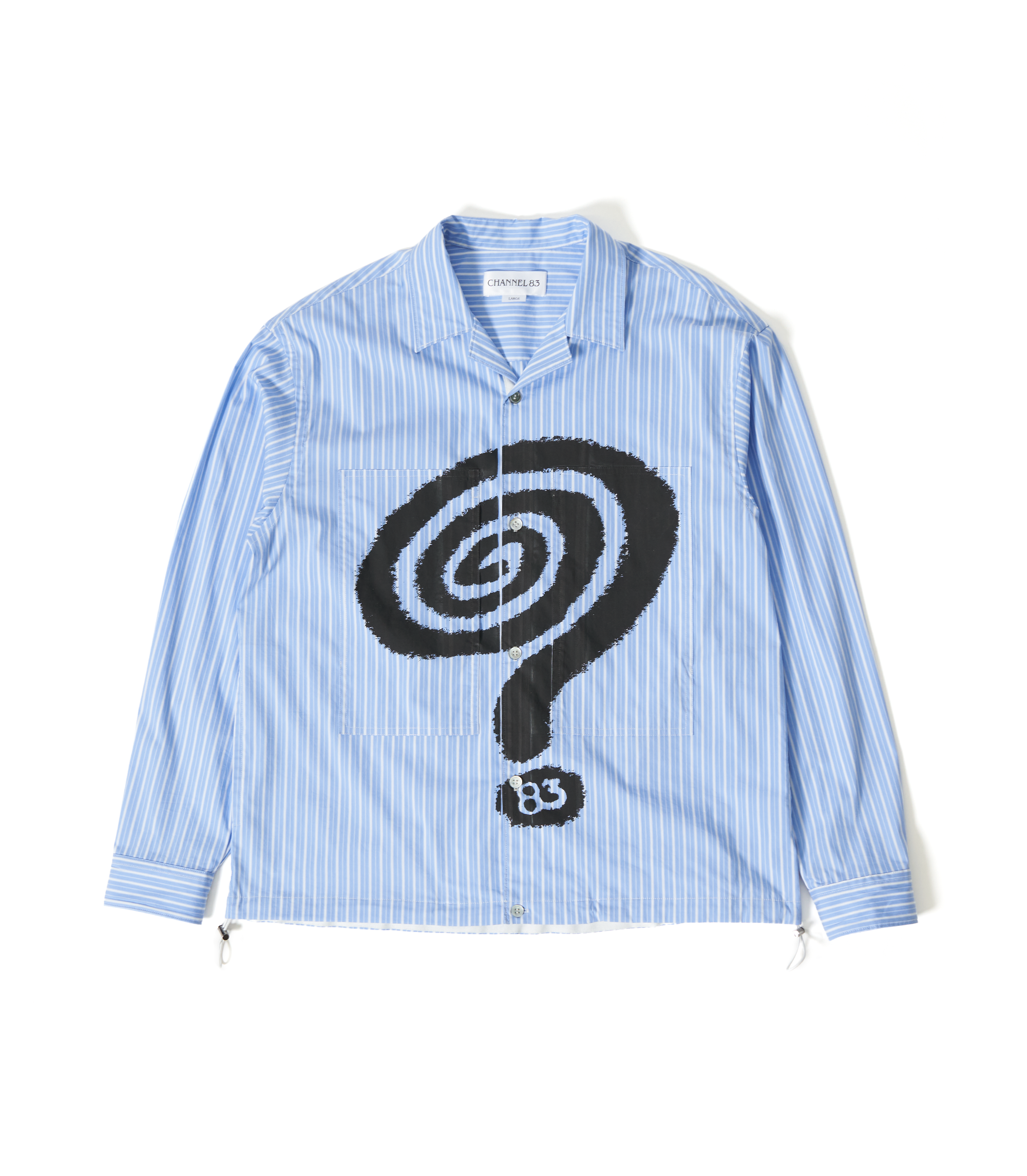 L/S Spiral Shirt - Blue Stripe