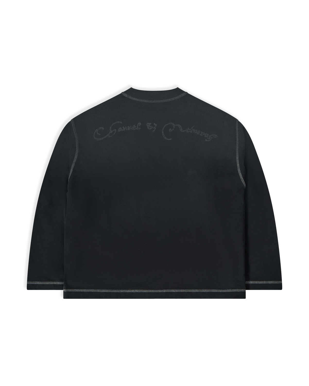 Contrast L/S T-shirt - Volcanic Ash