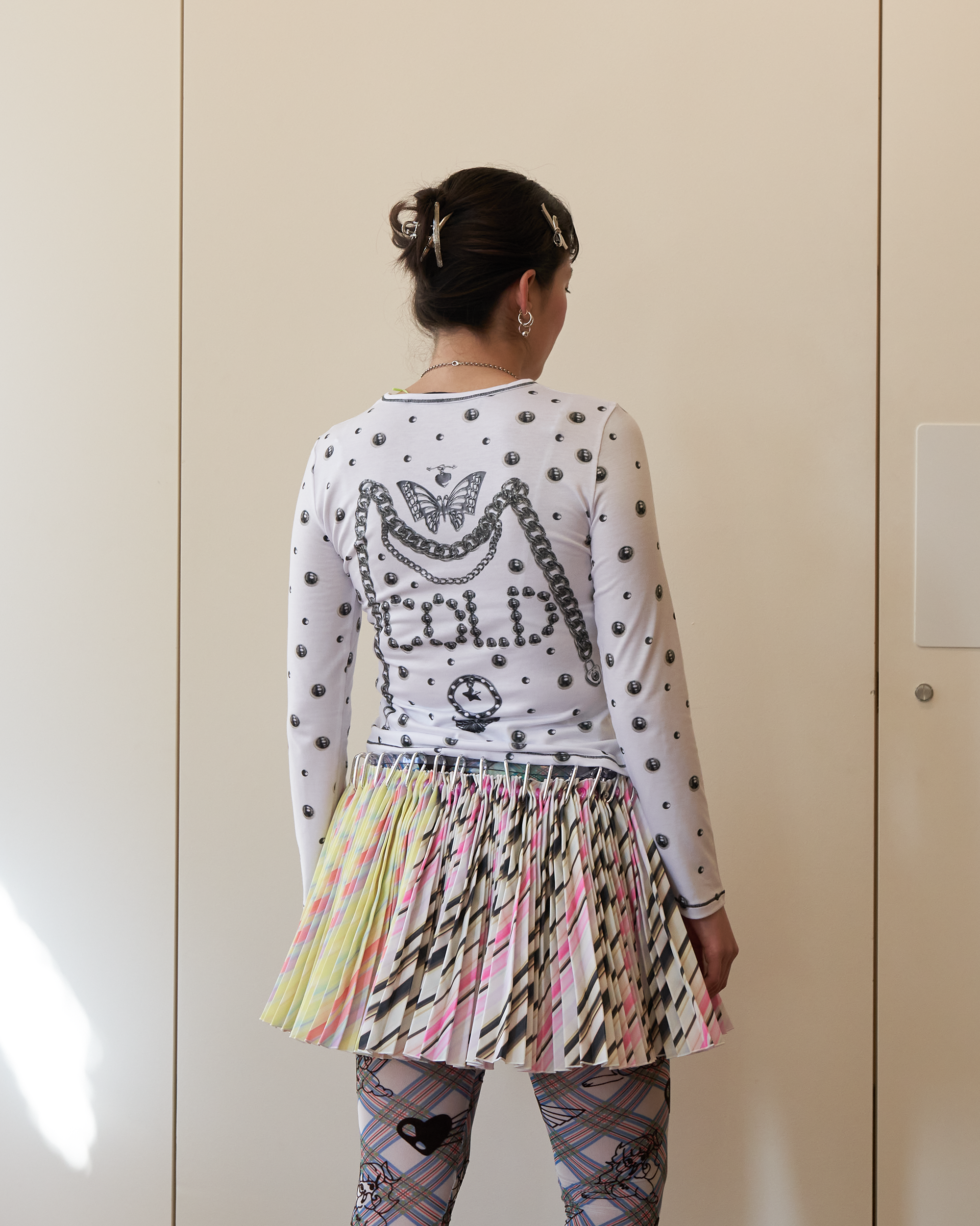Hot Fitted Jersey Top - White