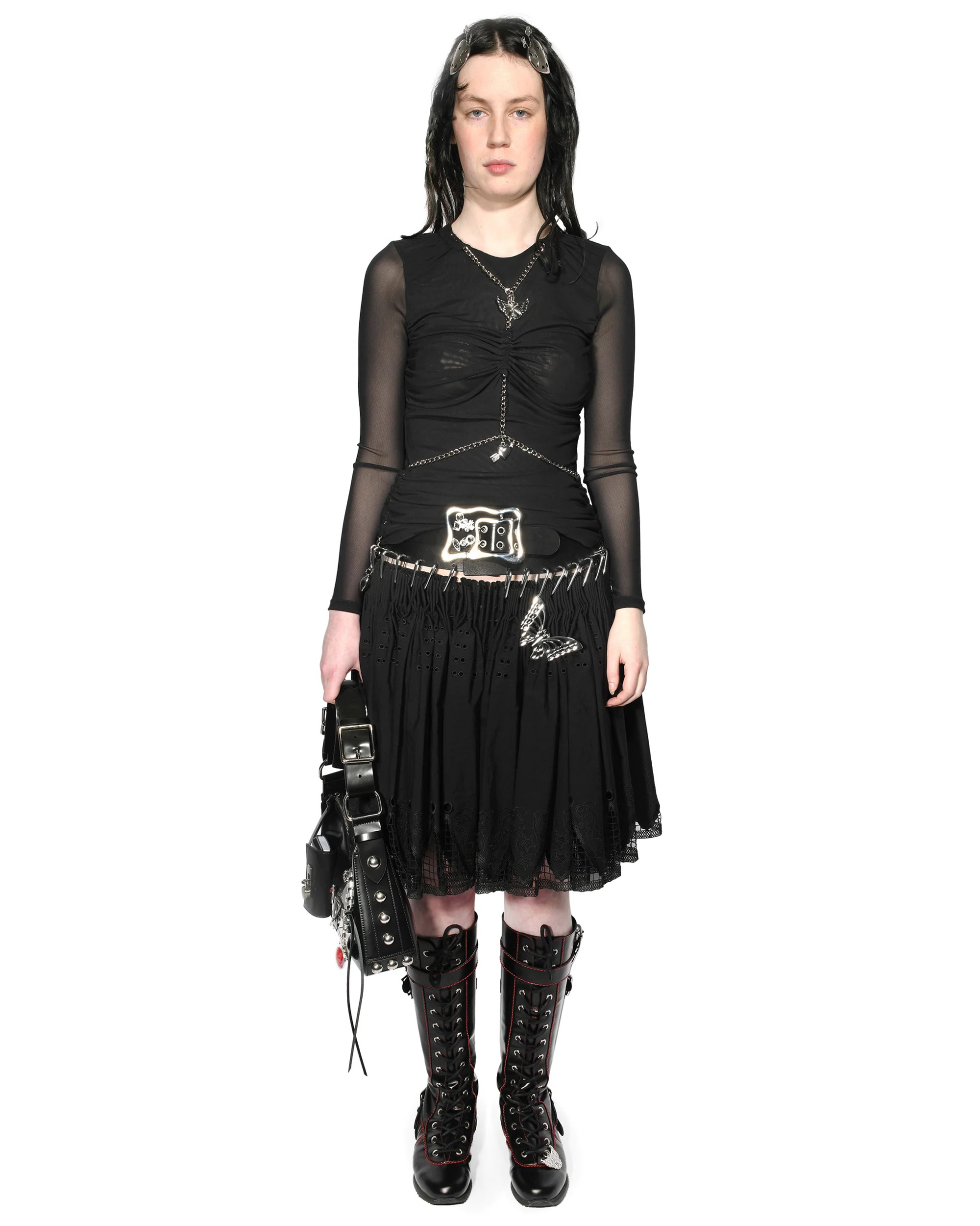 Groove Carabiner Skirt - Black