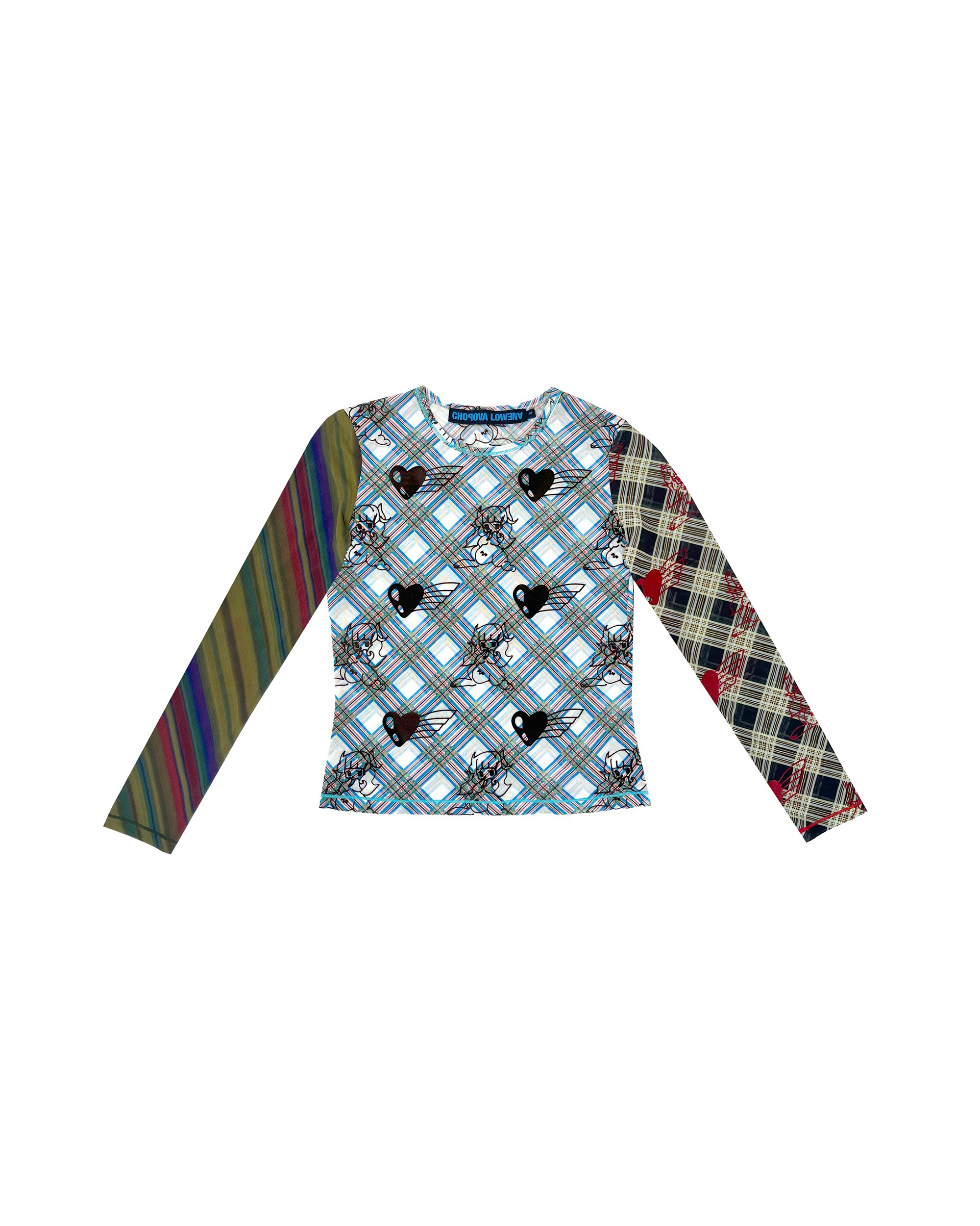 Bun Gal Mesh Top - Multi