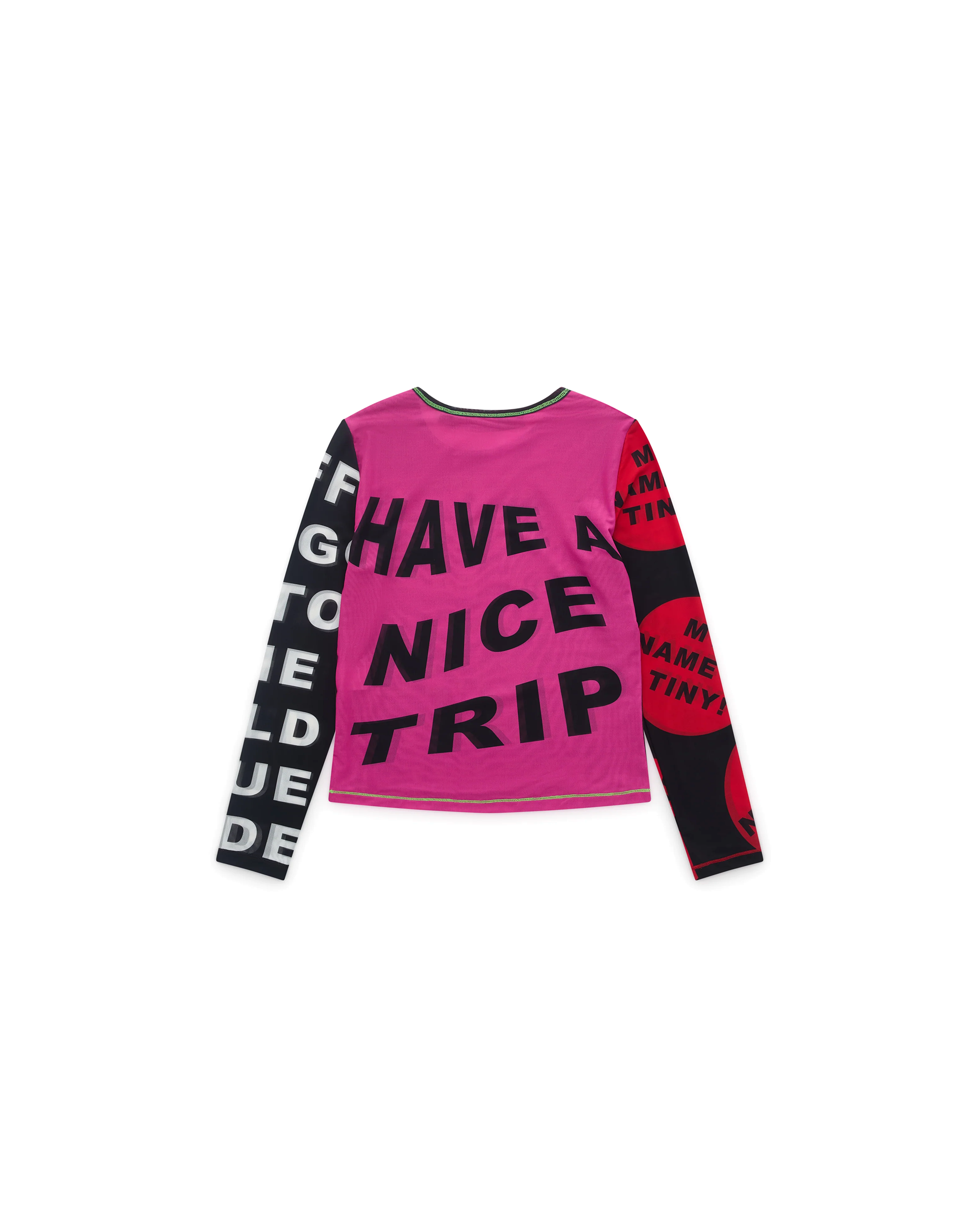 Don't Talk To Me Mesh L/S - Multi