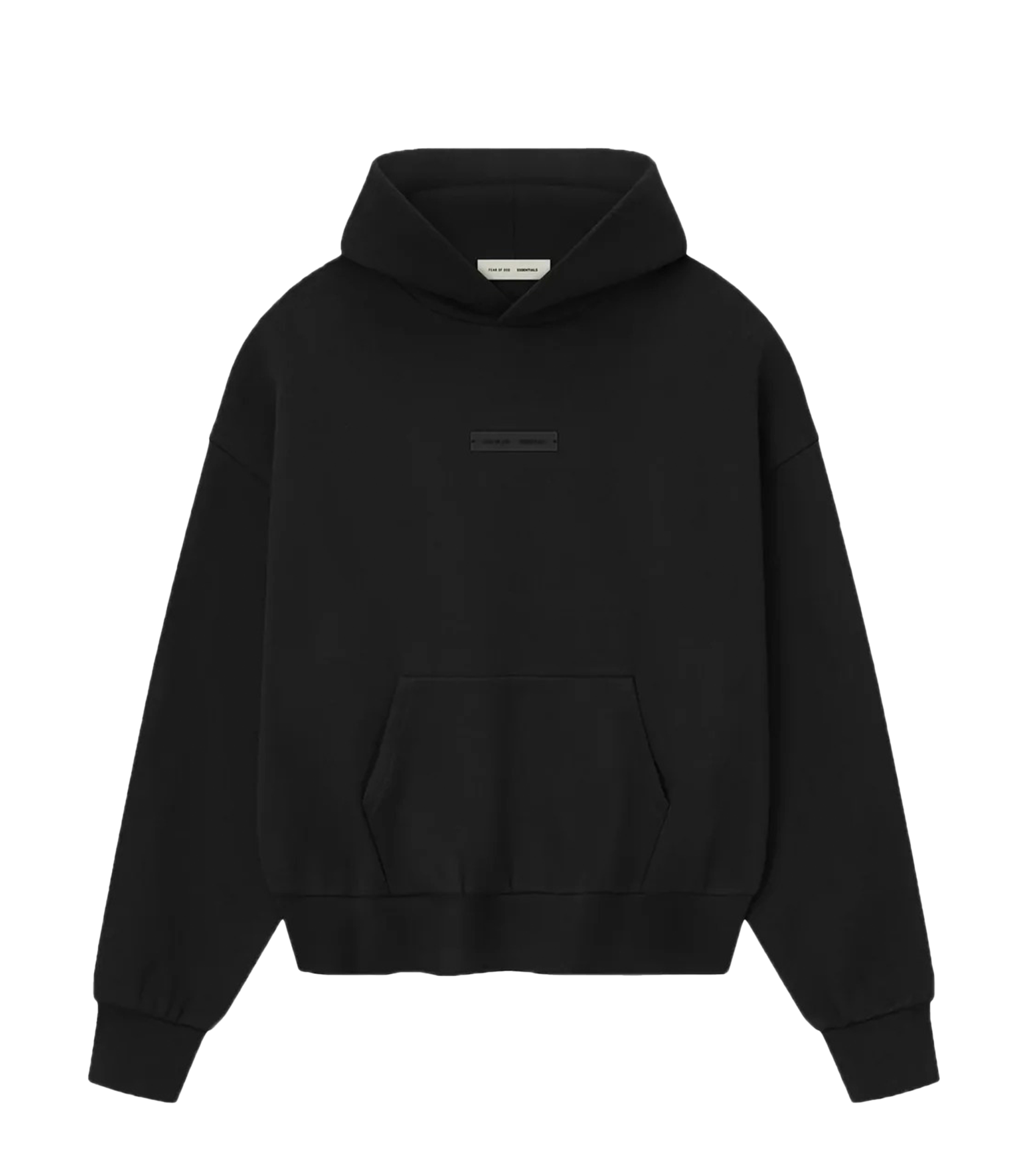 Classic Fit Hoodie - Jet Black