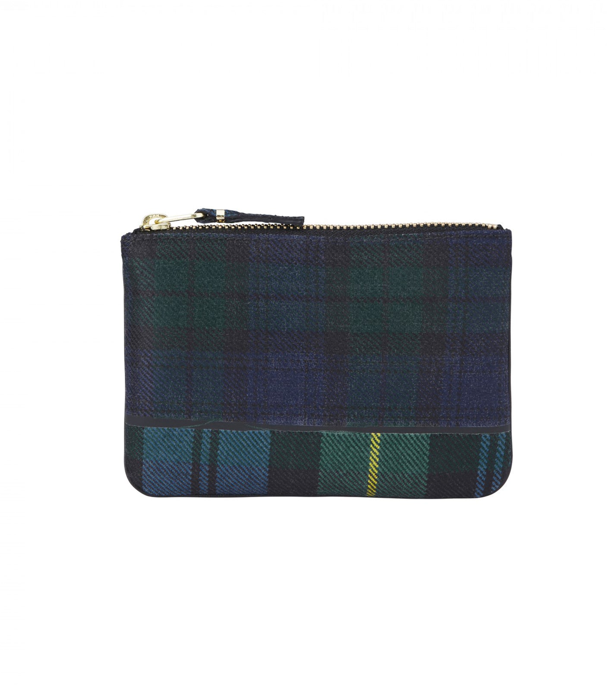 Classic Coin Wallet - Tartan Green