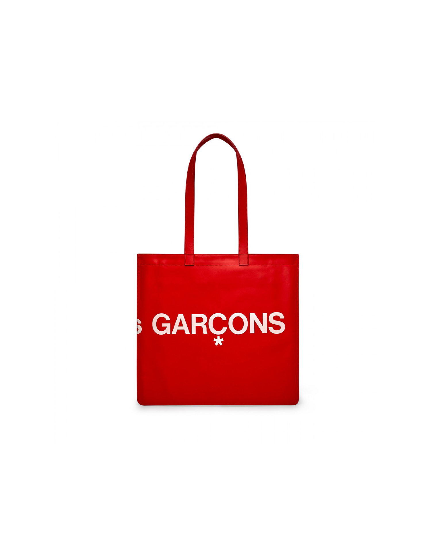 Huge Logo Tote Bag - Red