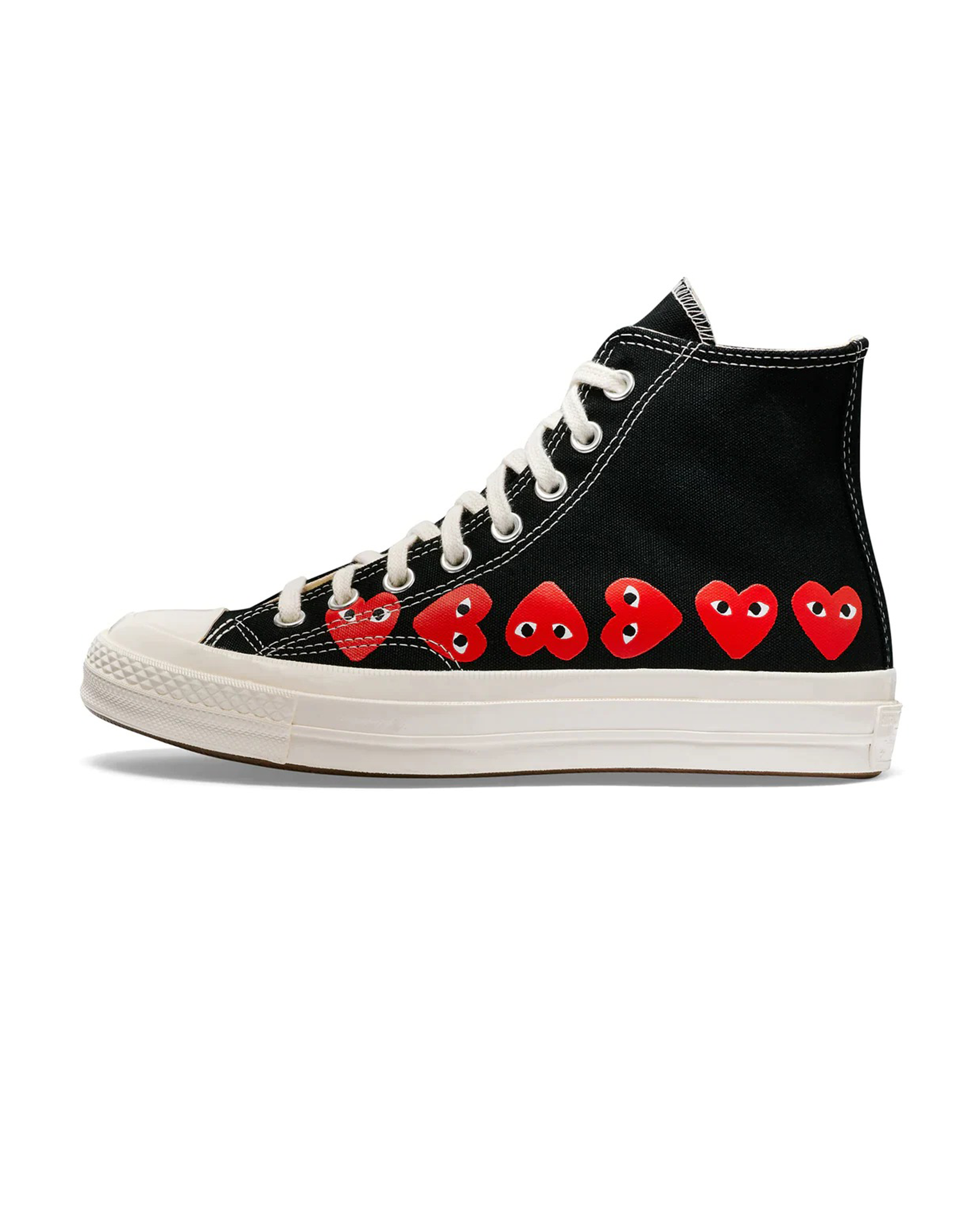 Converse CT70 High Multi Heart Black Red HIGHS AND LOWS