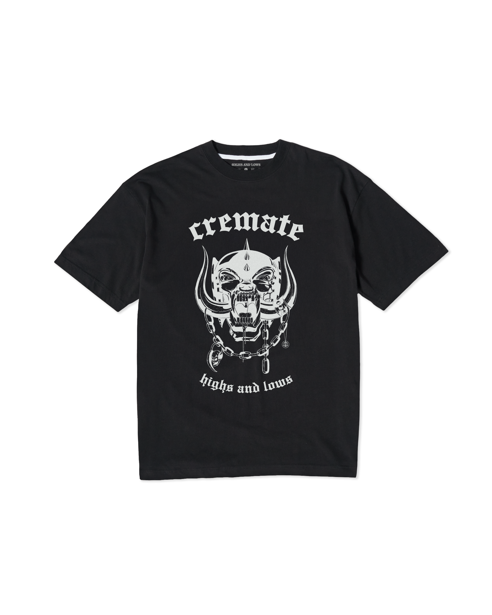 Cremate Lady Justice T-shirt - Black