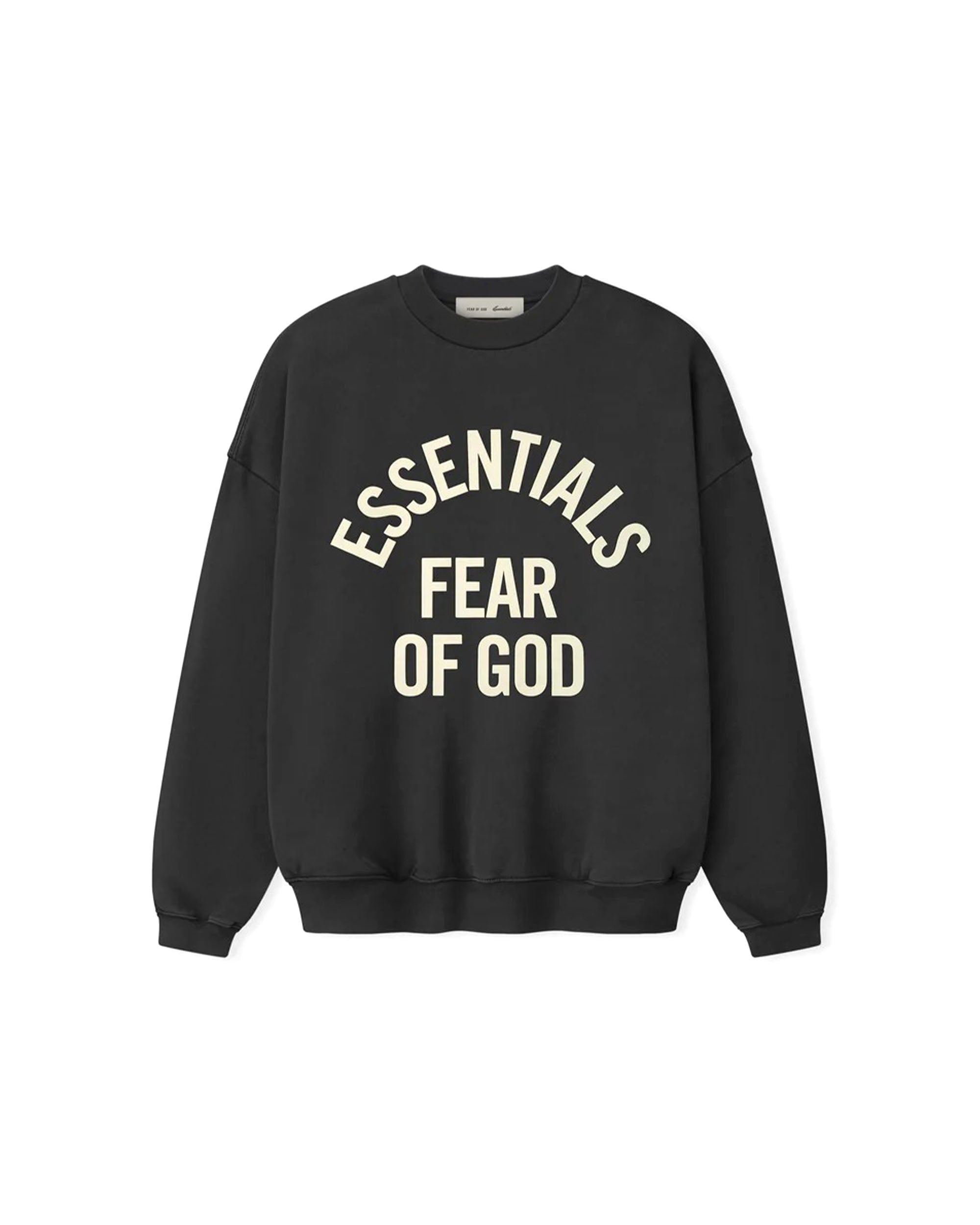 Campus 90's Crewneck Sweatshirt - Faded Black
