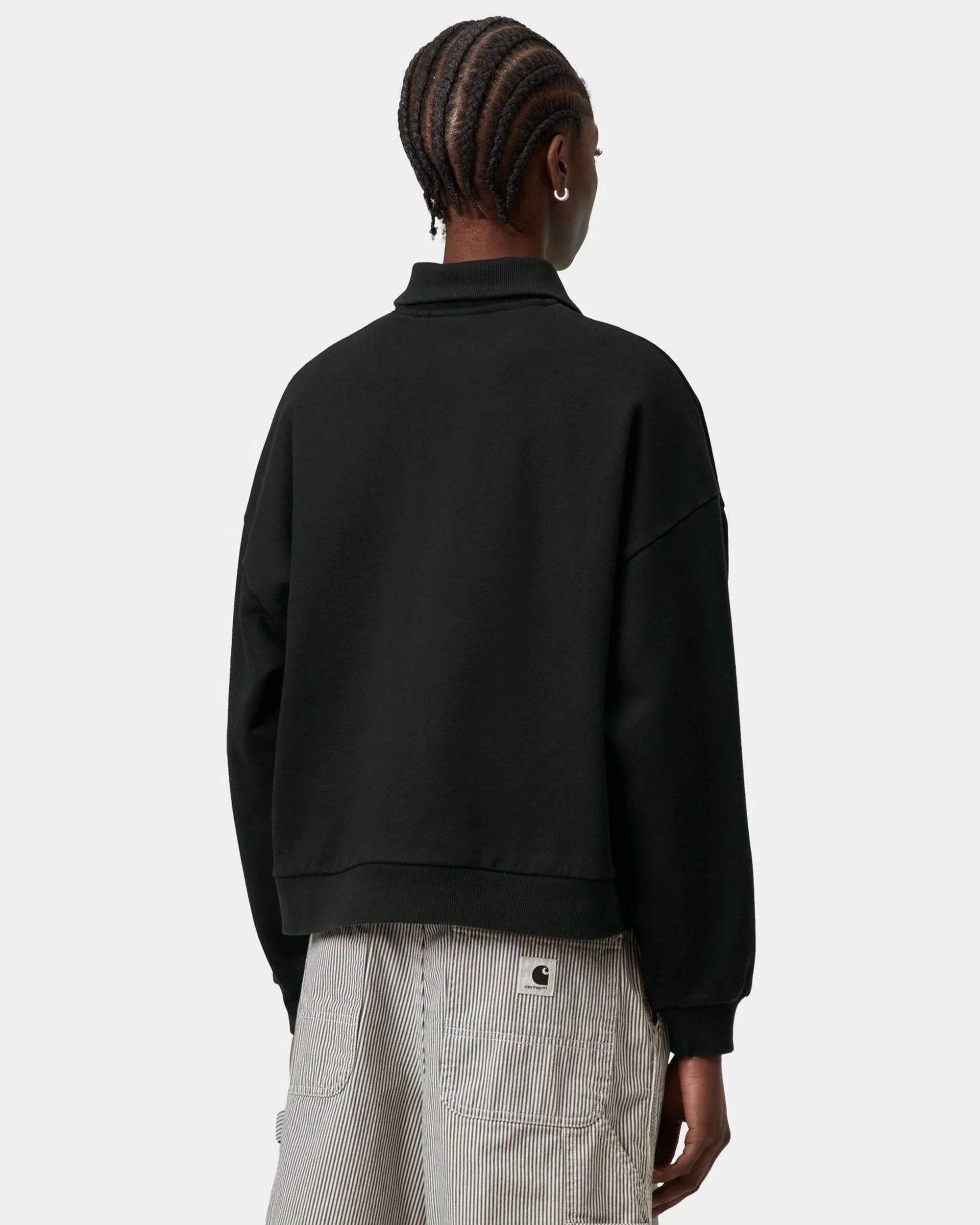 Women's Brenta Polo Sweat - Black / White