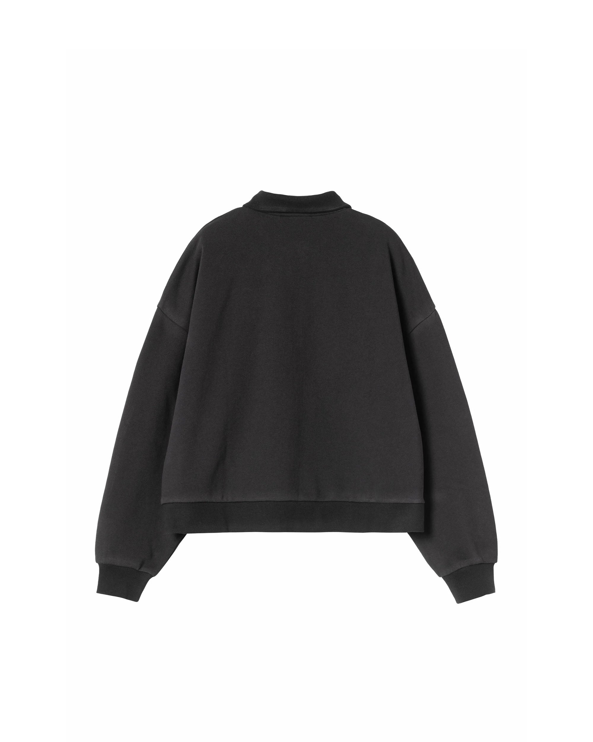 Women's Brenta Polo Sweat - Black / White