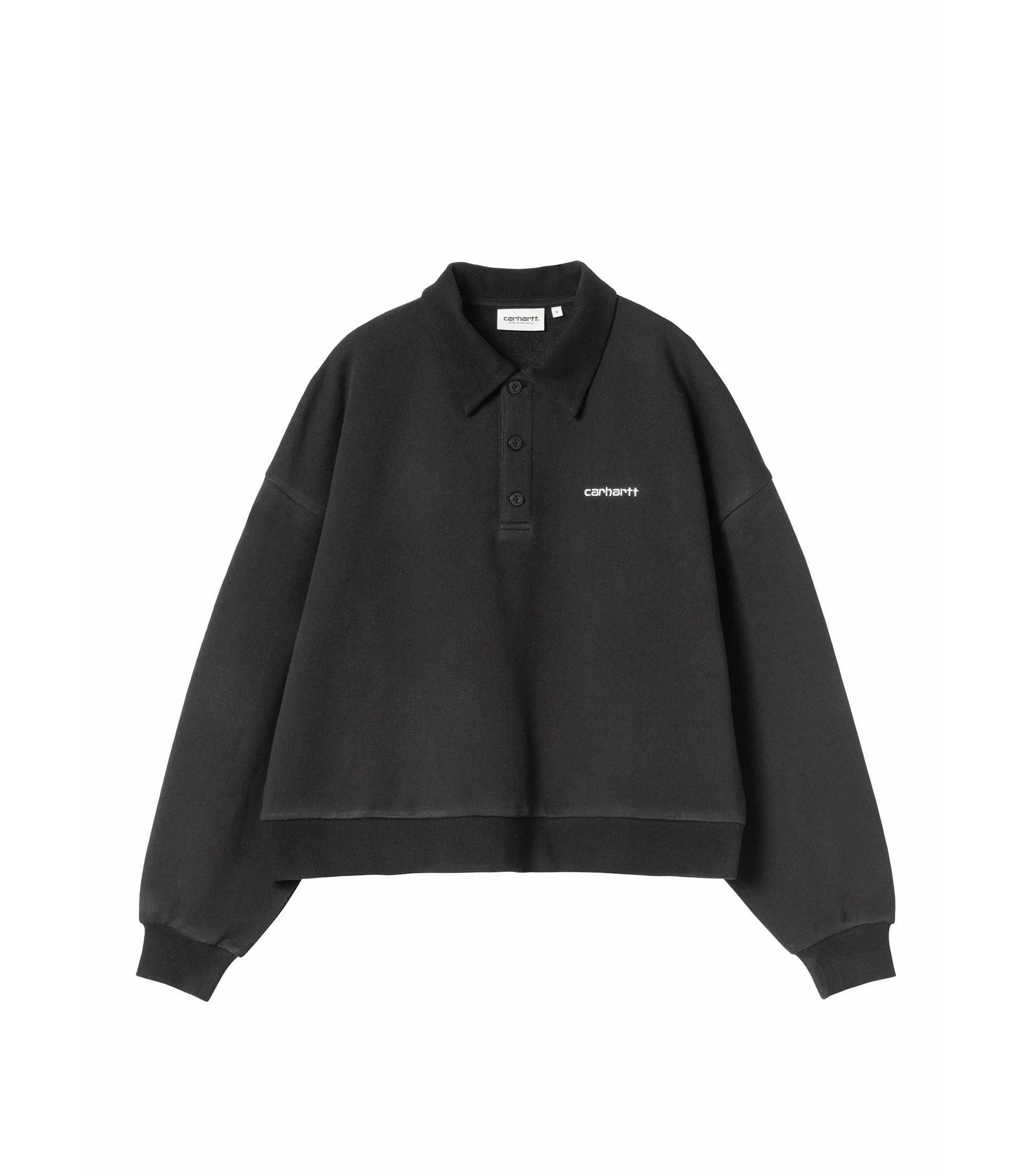 Women's Brenta Polo Sweat - Black / White