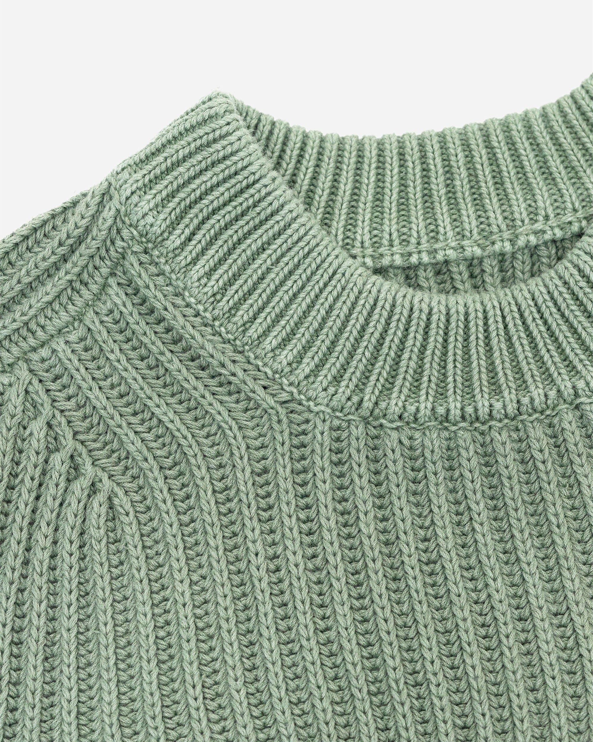 Outpost Knit Crewneck - Sage Green
