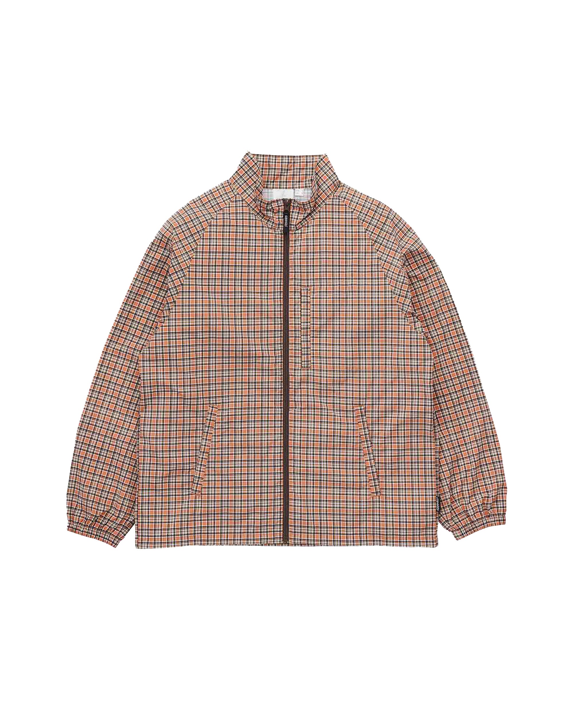 Checkered Shell Jacket - Brick Check