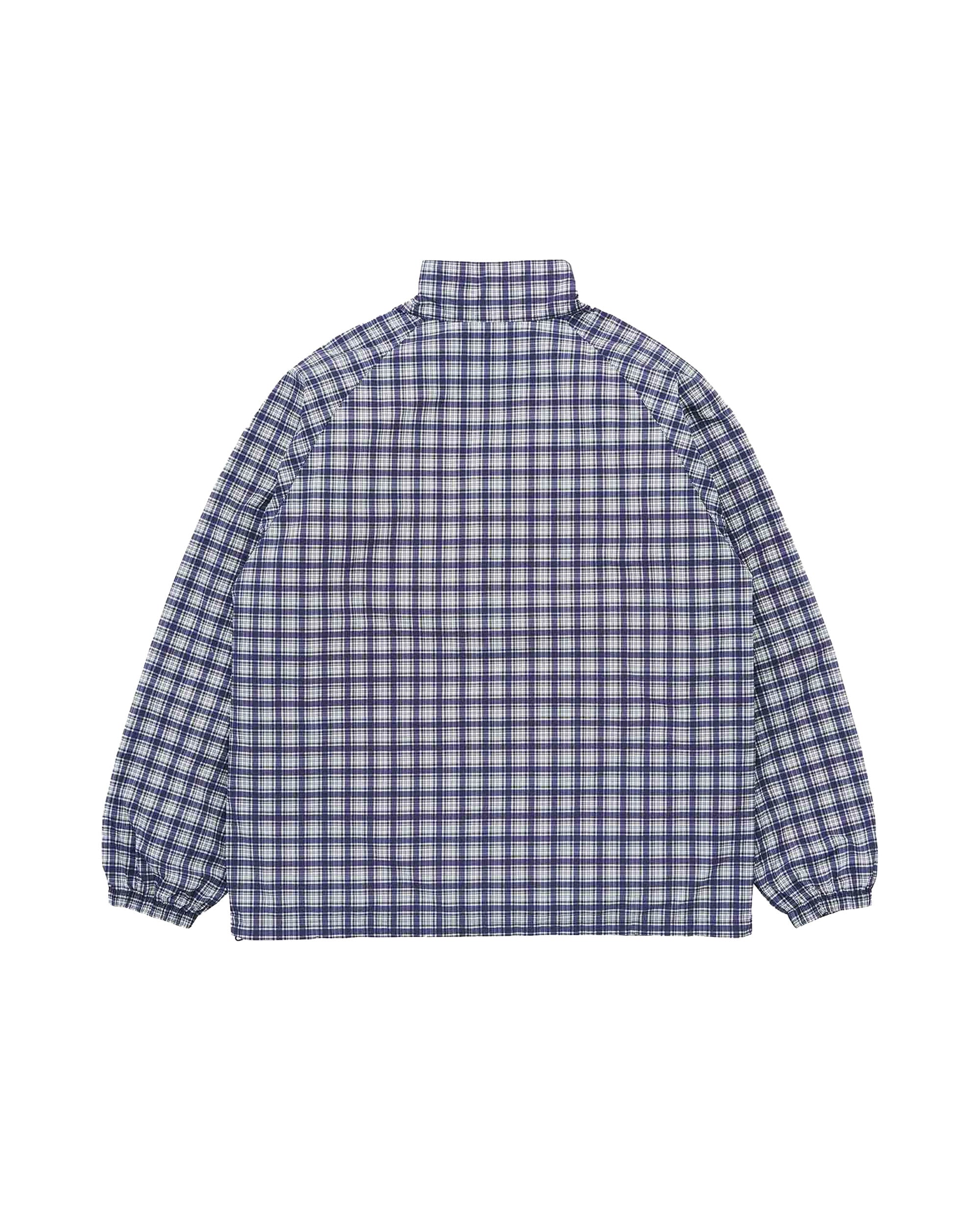 Checkered Shell Jacket - Navy Check