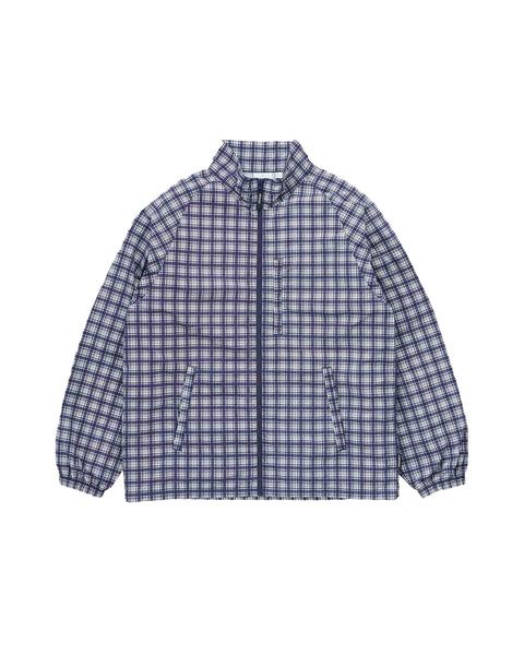 Checkered Shell Jacket - Navy Check | Gramicci – HIGHS AND LOWS