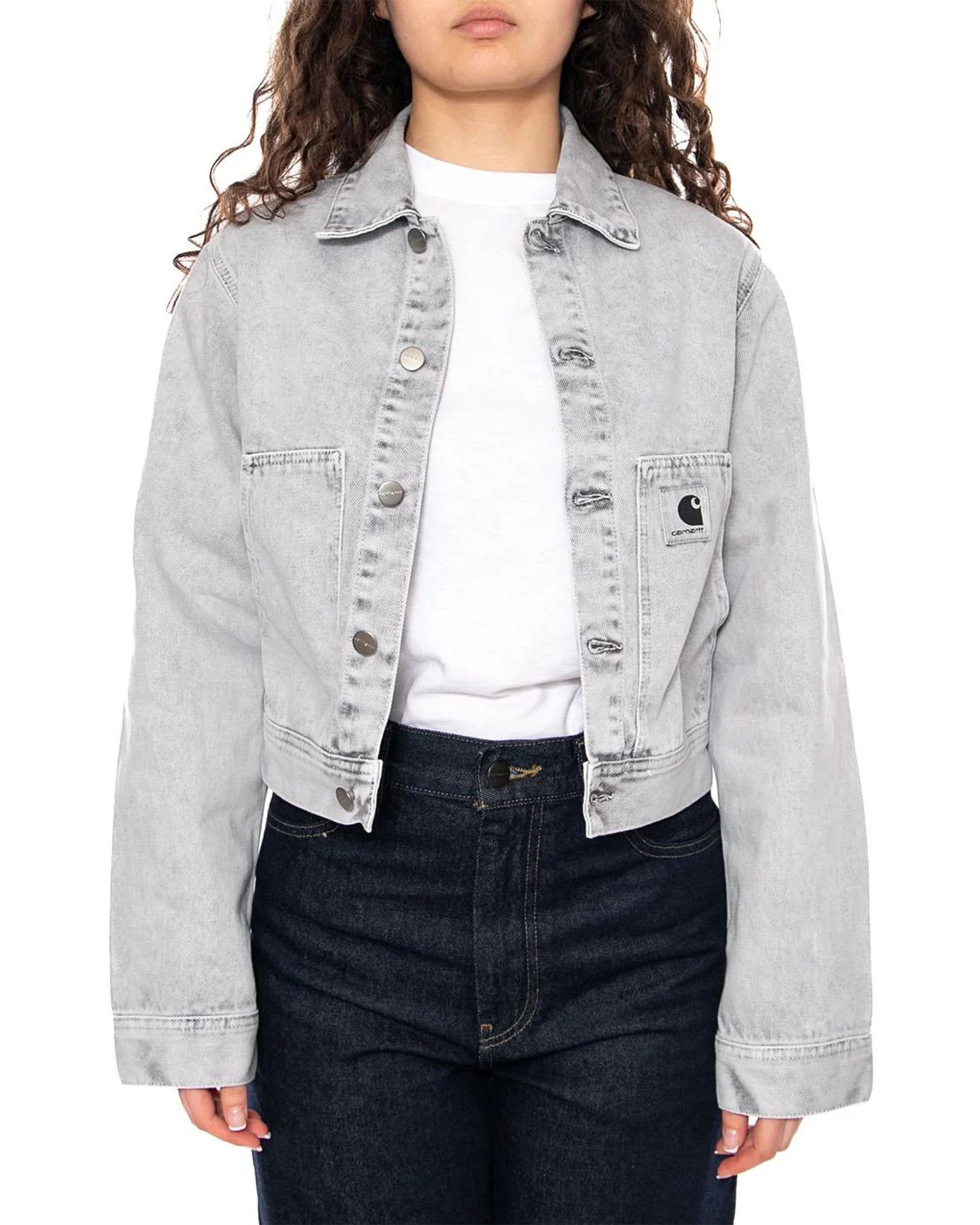 Carhartt WIP Arca Jacket - Black Chalk Wash | HIGHS AND LOWS Carhartt WIP Arca Jacket - Black Chalk Wash | HIGHS AND LOWS