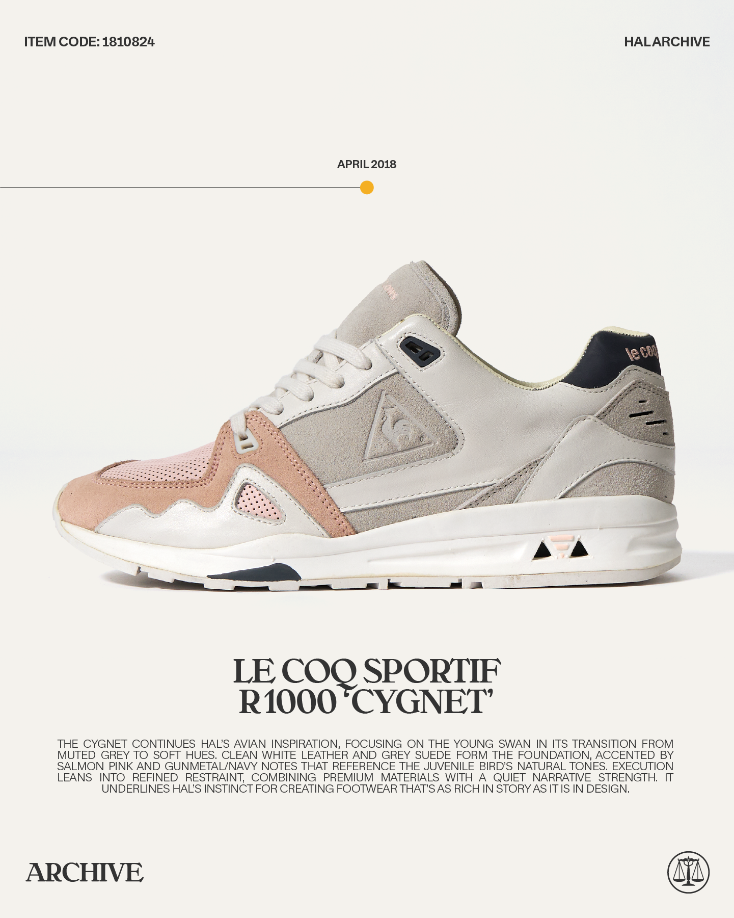 Le Coq Sportif R1000 - Cygnet