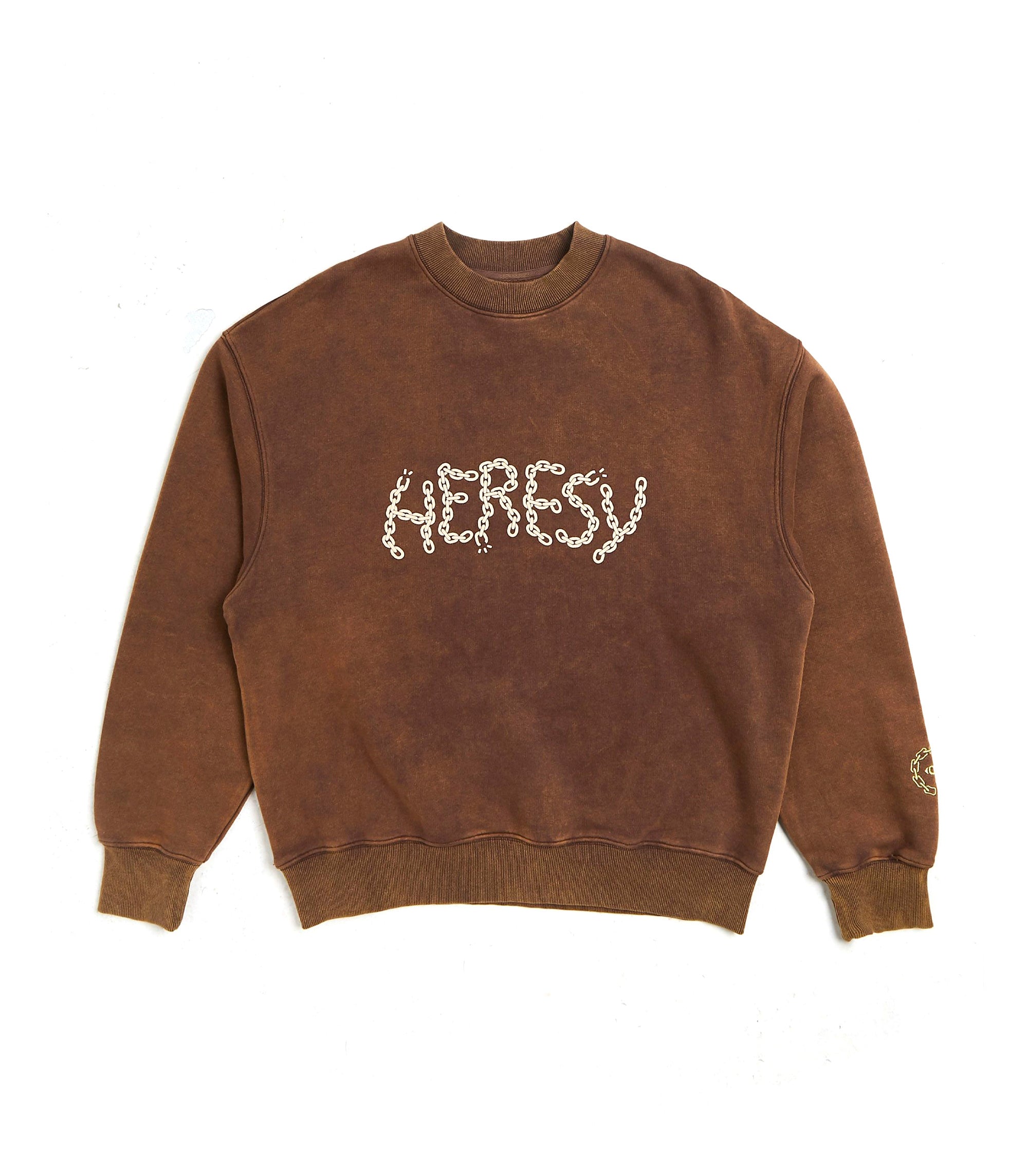 Chain Sweatshirt - Brown