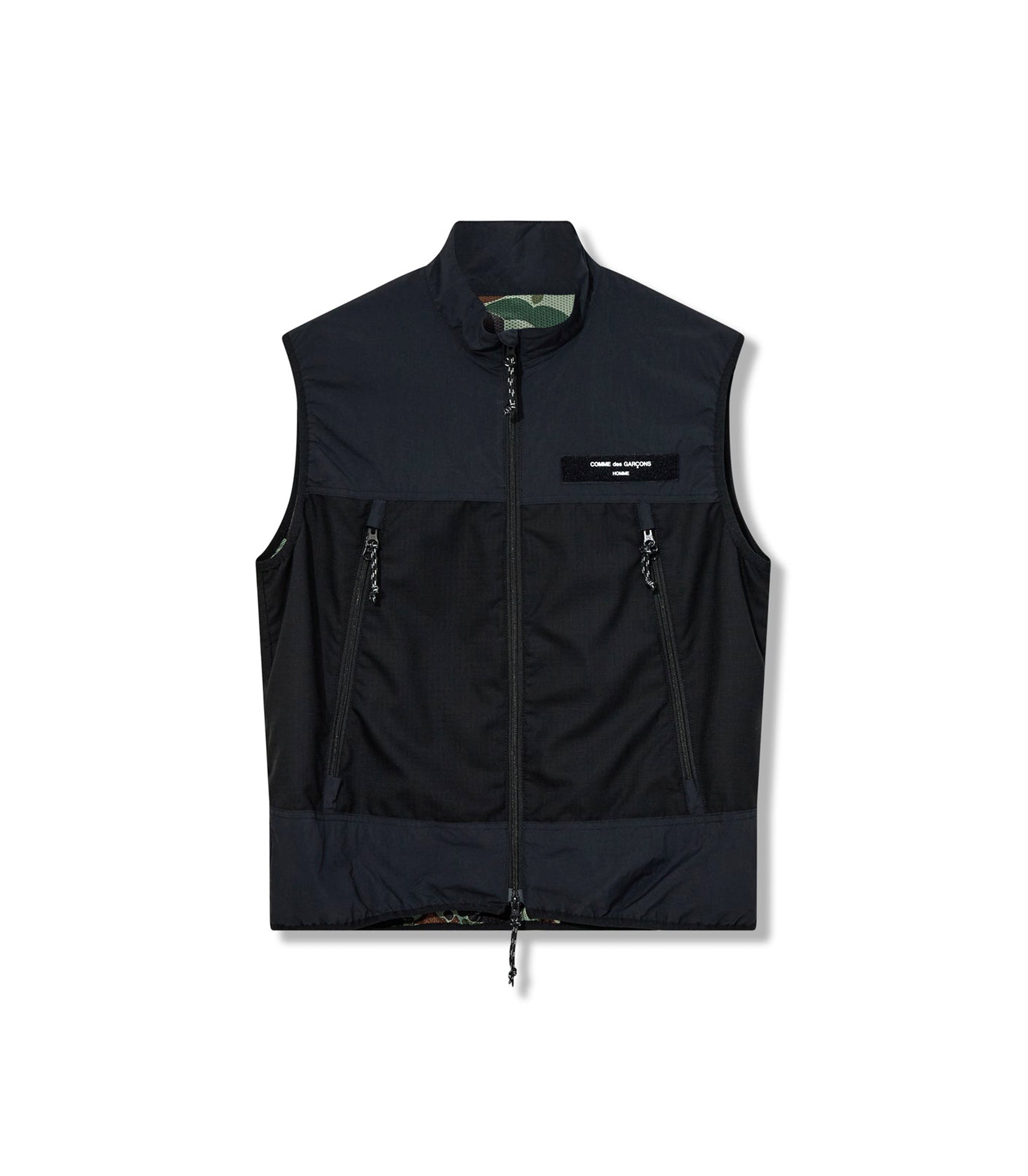 Technical Zip Vest - Navy