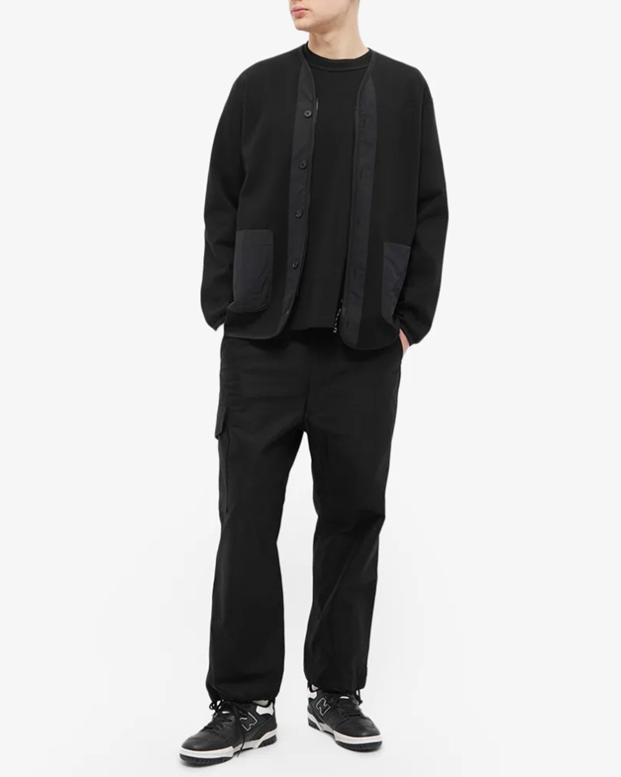 Jersey Liner Jacket - Black