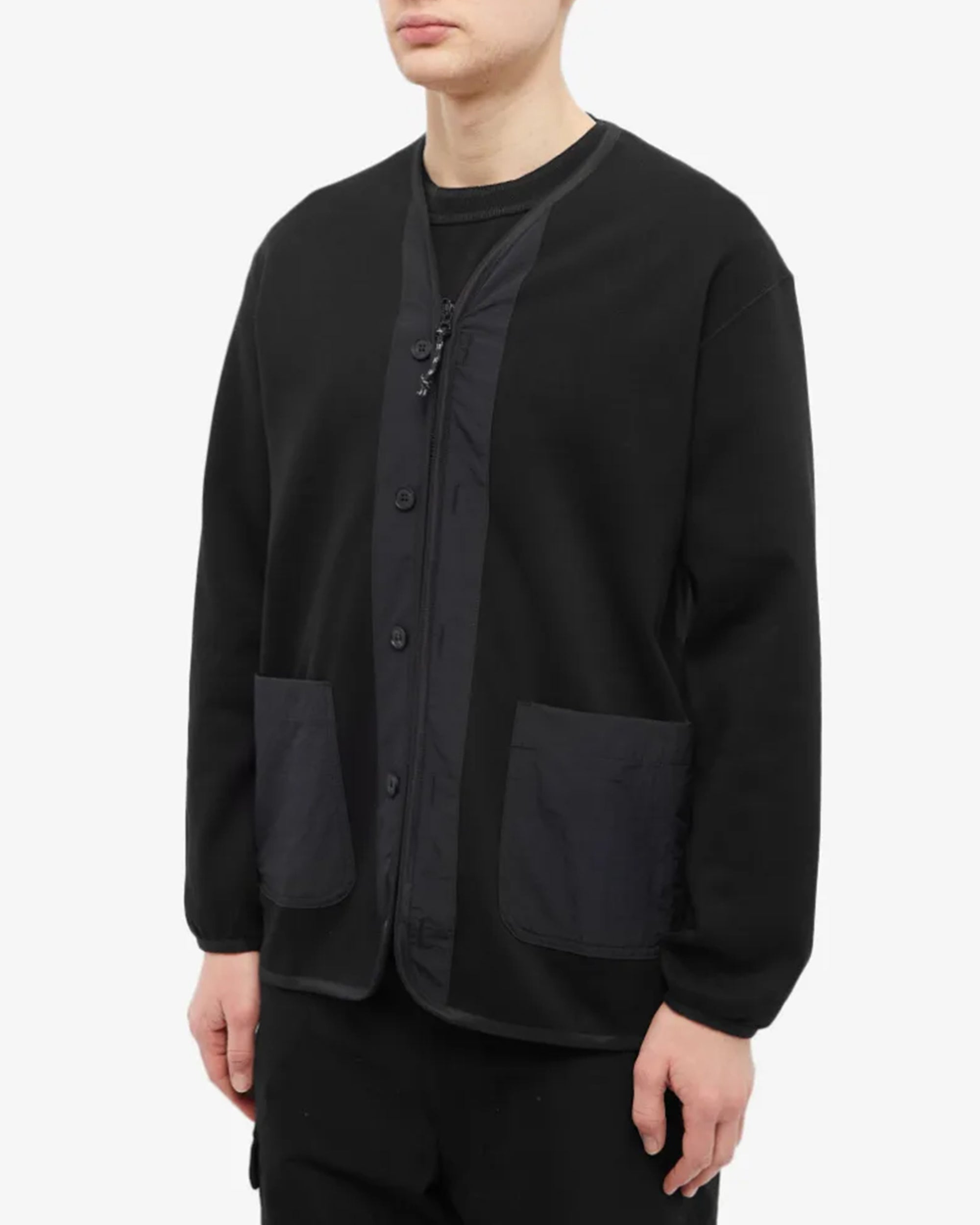 Jersey Liner Jacket - Black