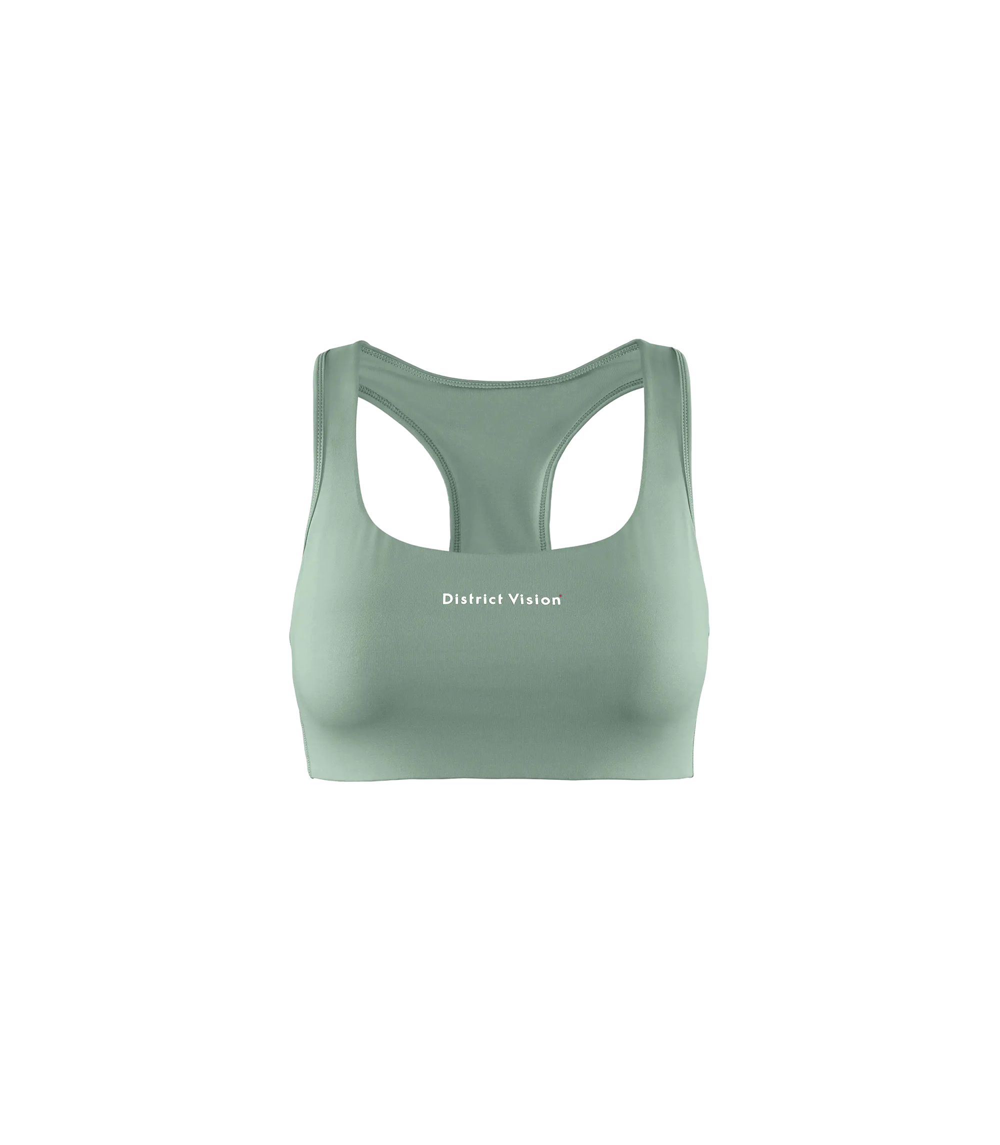 Twin Layer Medium Support Bra - Cool Sage