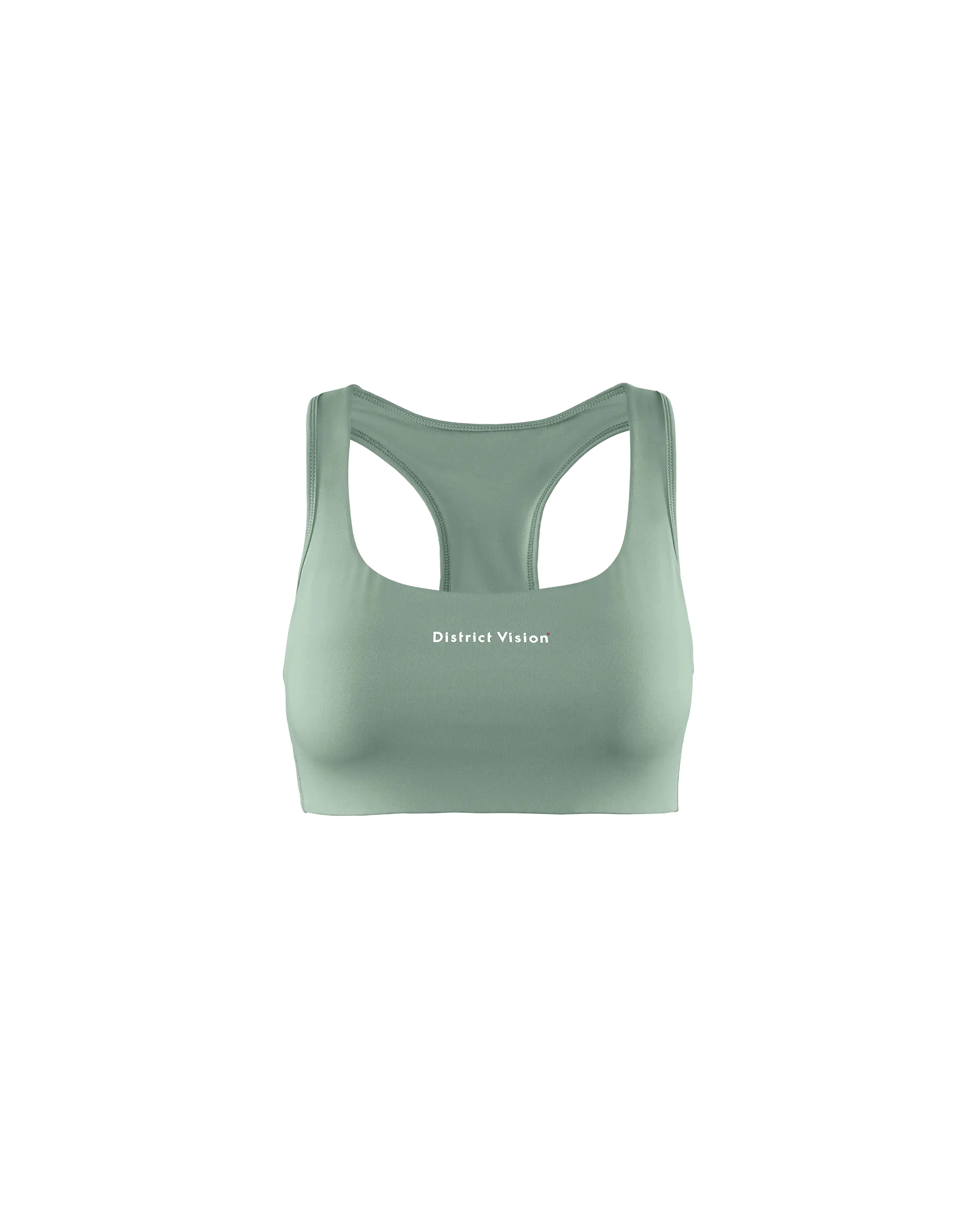 Twin Layer Medium Support Bra - Cool Sage